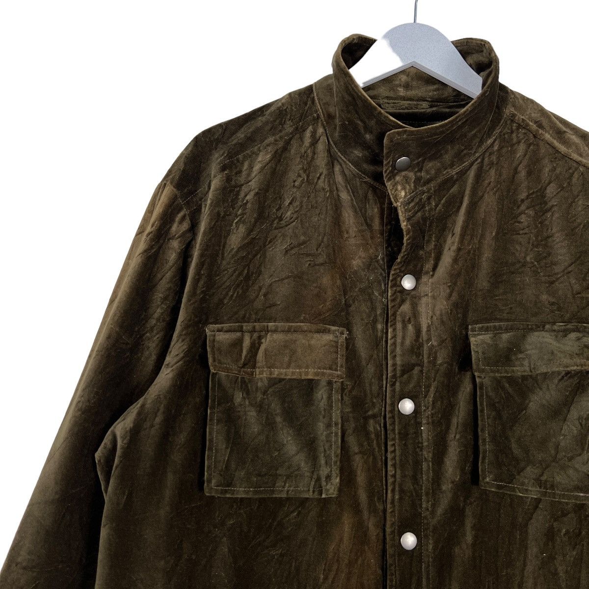 Kansai Yamamoto 🔥 KANSAI JEANS CORDUROY VELVET FIELD JACKET Size US L / EU 52-54 / 3 - 7 Thumbnail