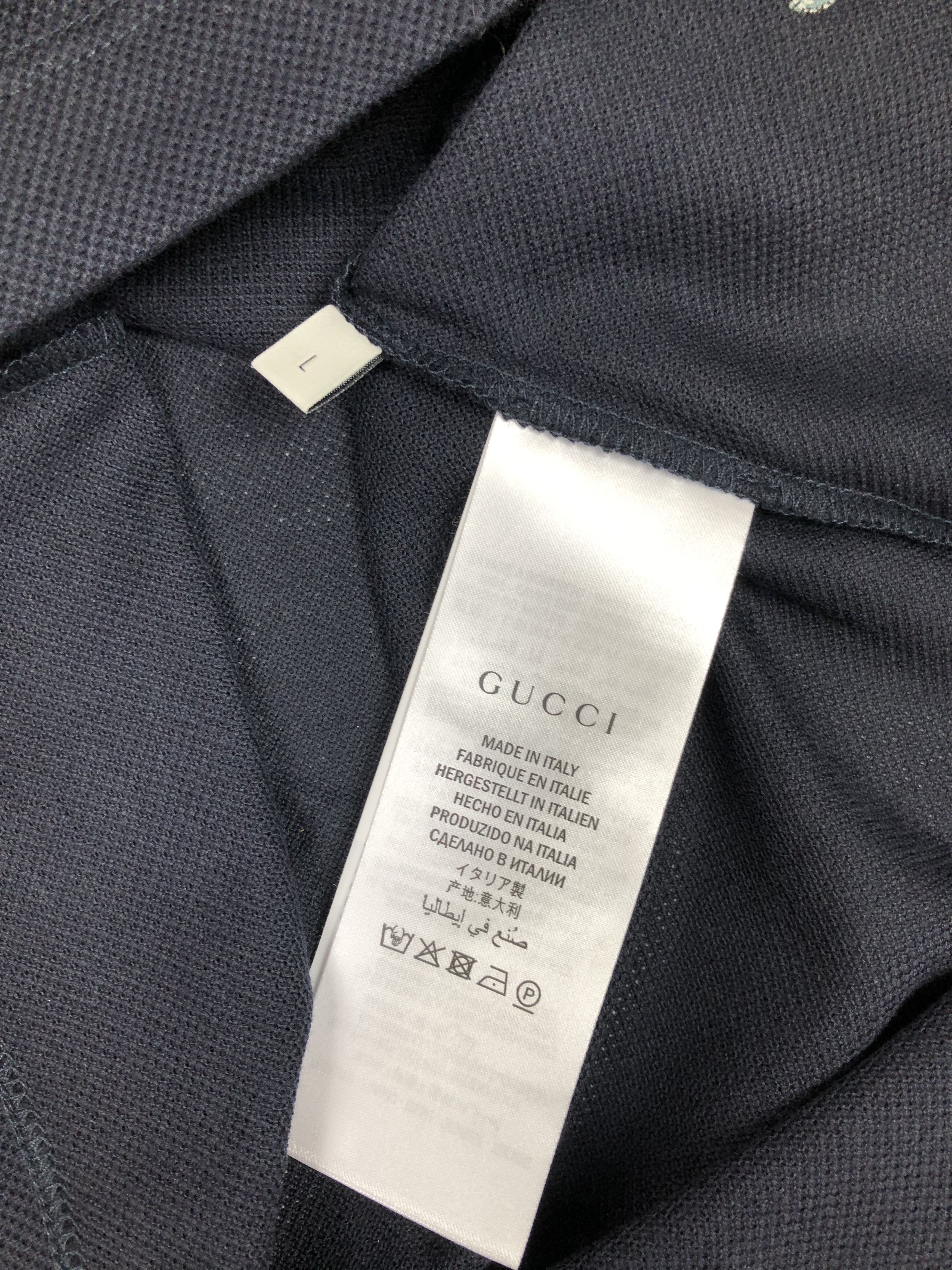 Gucci Men's Gucci Polo Size US L / EU 52-54 / 3 - 3 Thumbnail