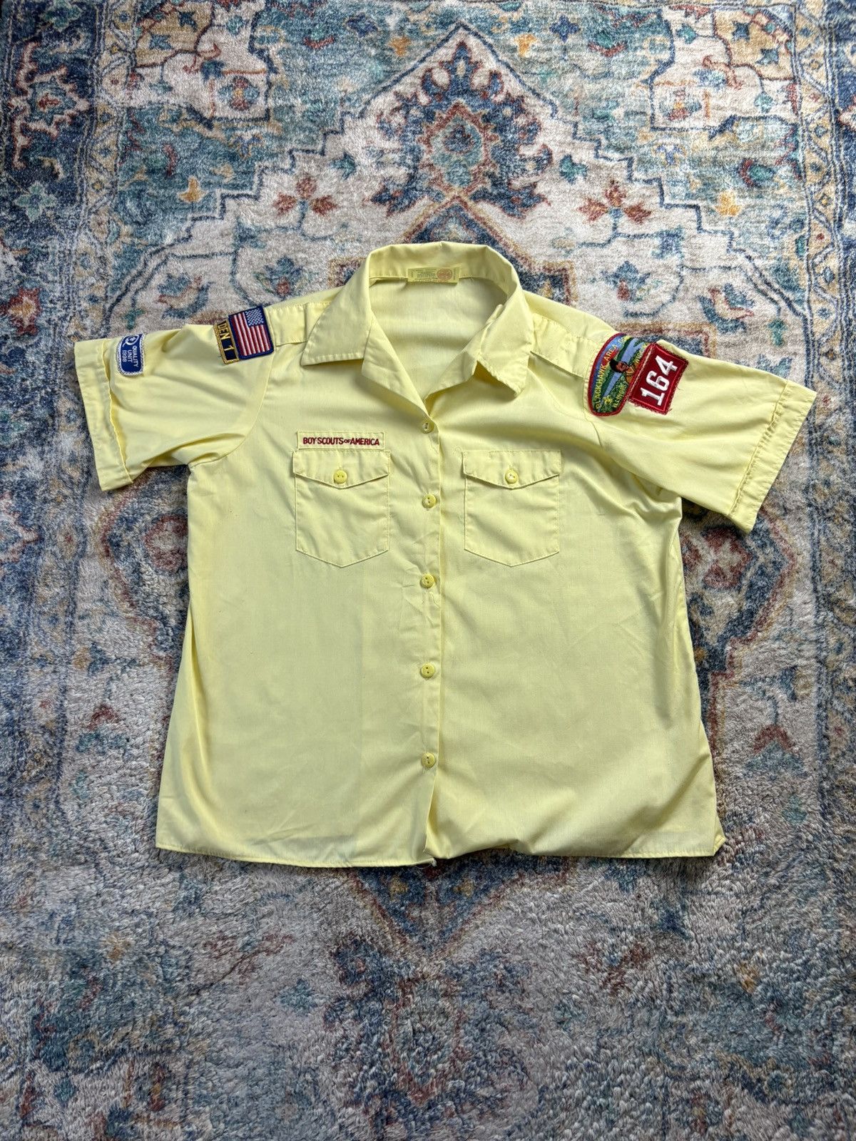 Vintage Vintage Boy Scouts Of America Button-up Shirt Medium Size US M / EU 48-50 / 2 - 1 Thumbnail