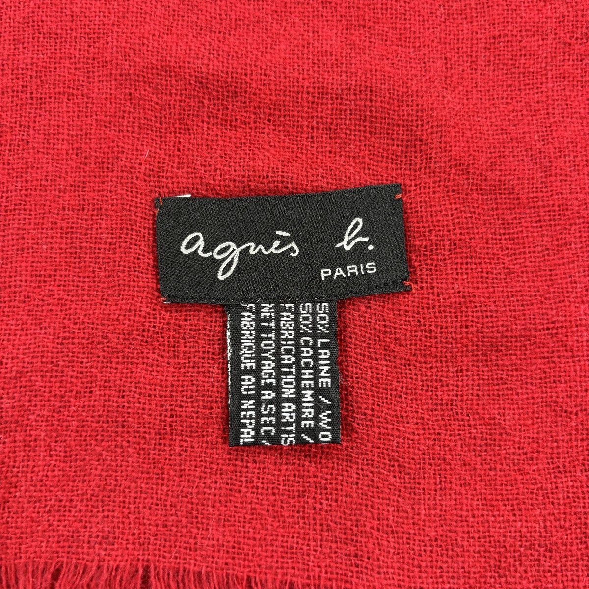 Vintage × agnes b. Agnes B Scarf # D796 # Muffler # Neckwear Size ONE SIZE - 2 Thumbnail