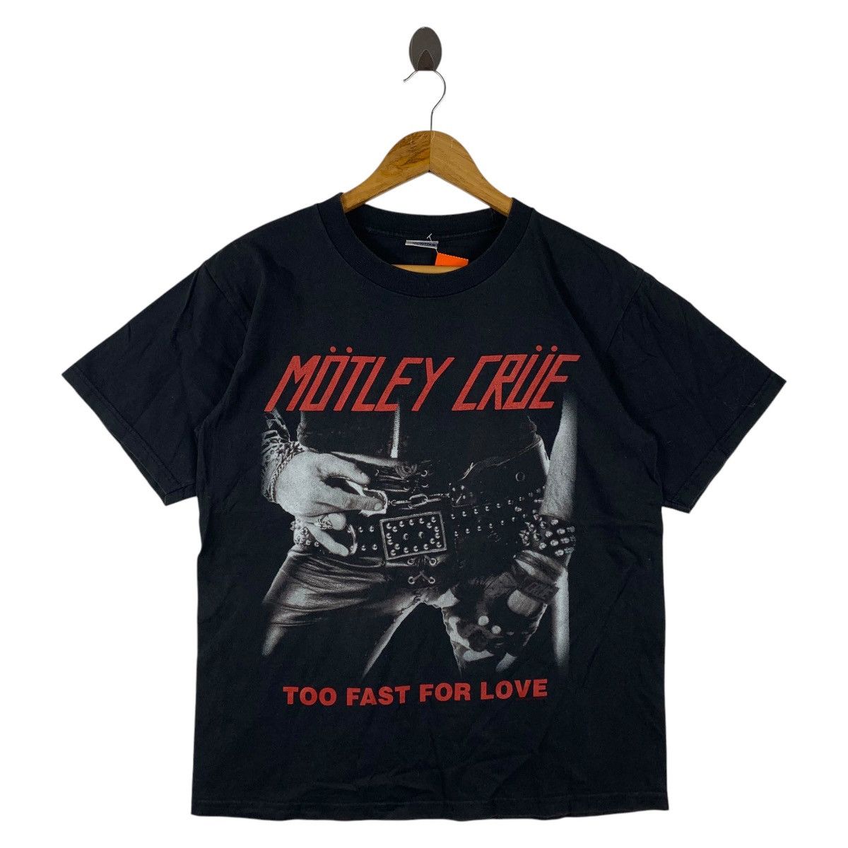 Band Tees Vintage 2001 MOTLEY CRUE Too fast love glam rock band tee Size US M / EU 48-50 / 2 - 1 Thumbnail
