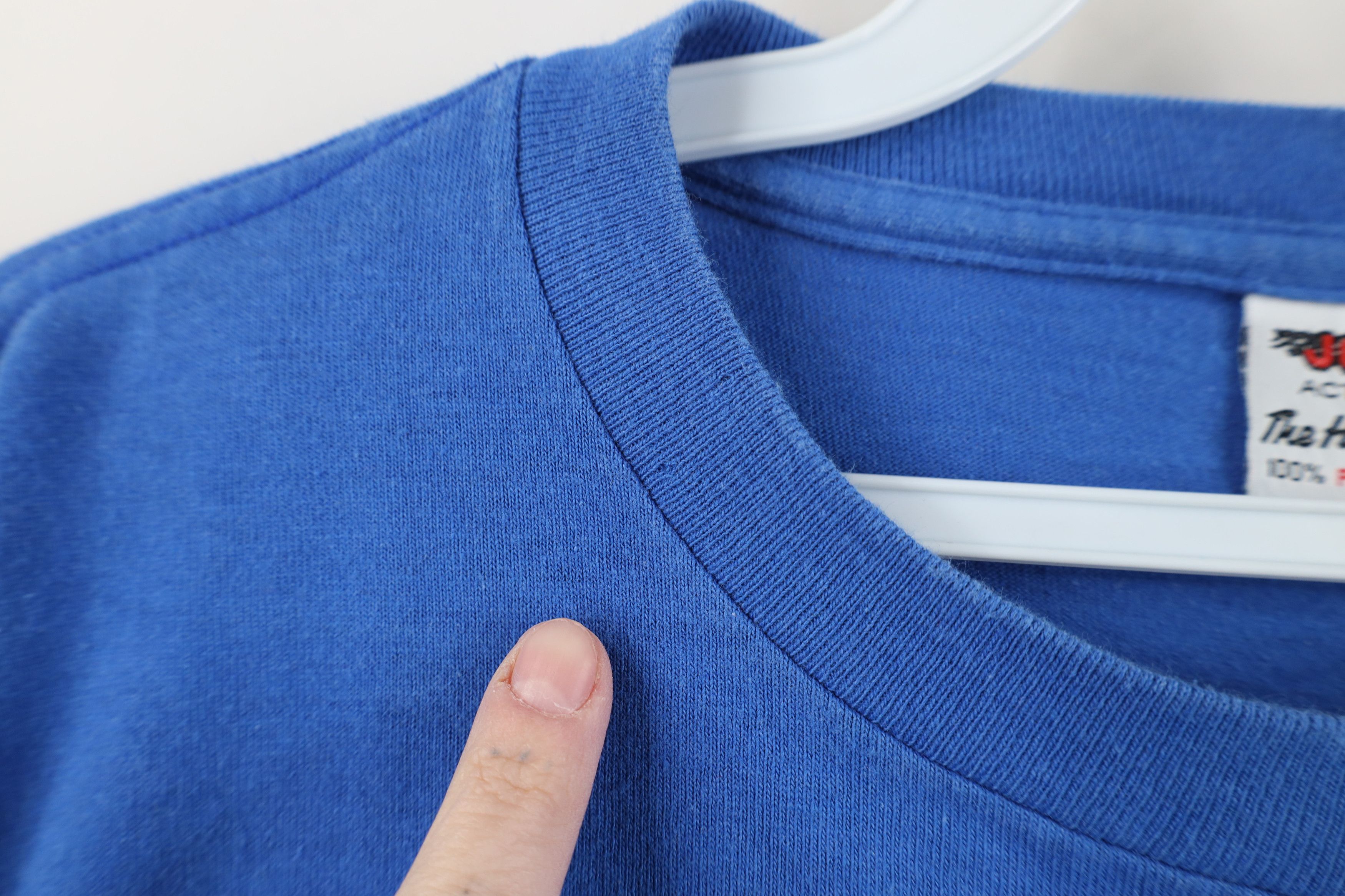 Vintage Vintage 90s Streetwear Heavy Cotton Long Sleeve T-Shirt USA Size US M / EU 48-50 / 2 - 4 Thumbnail