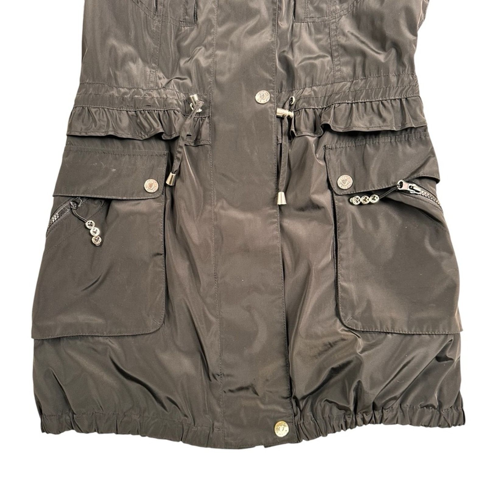 Betsey Johnson Betsey Johnson Anorak Rain Jacket – Black – Size M – EUC Size M / US 6-8 / IT 42-44 - 5 Thumbnail