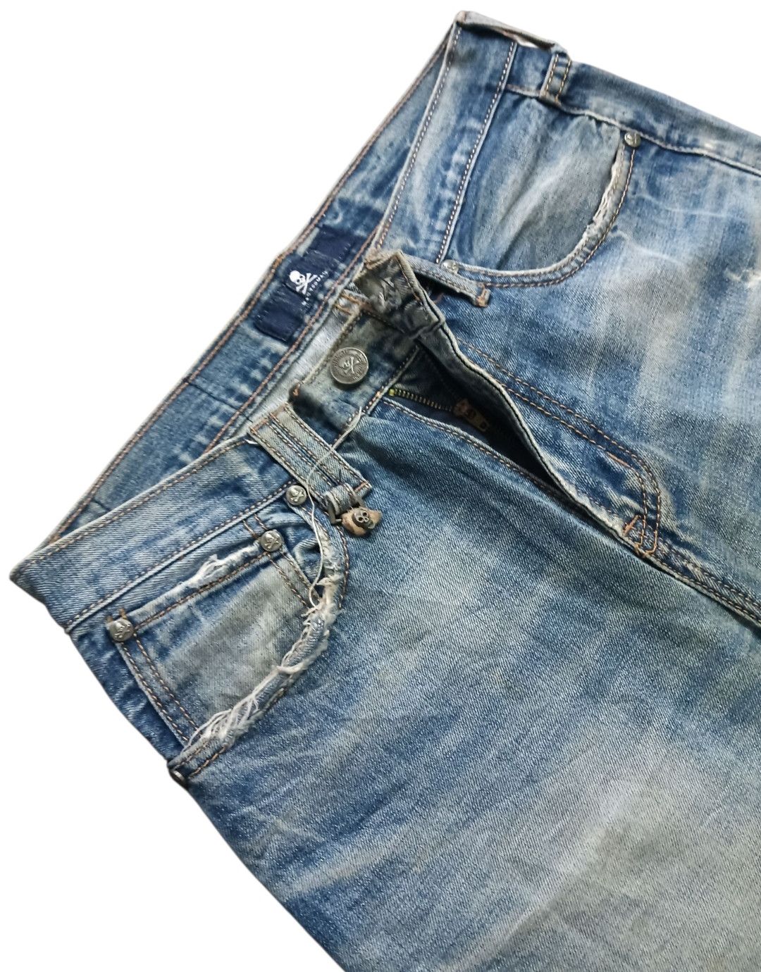 Other Mastermate Distressed Jeans Size US 32 / EU 48 - 8 Thumbnail