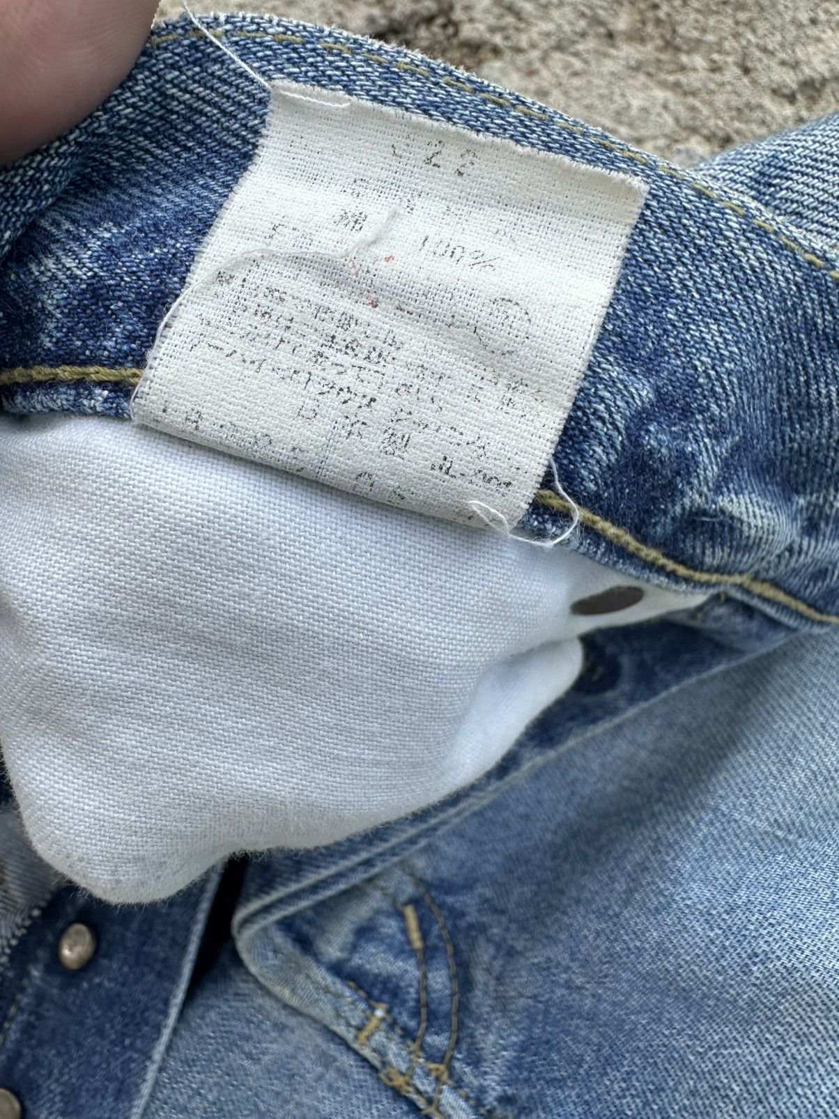 Levi's Vintage Clothing Vintage Levis 503B XX Big E Japan Selvedge Jeans W29 Size US 29 - 21 Thumbnail