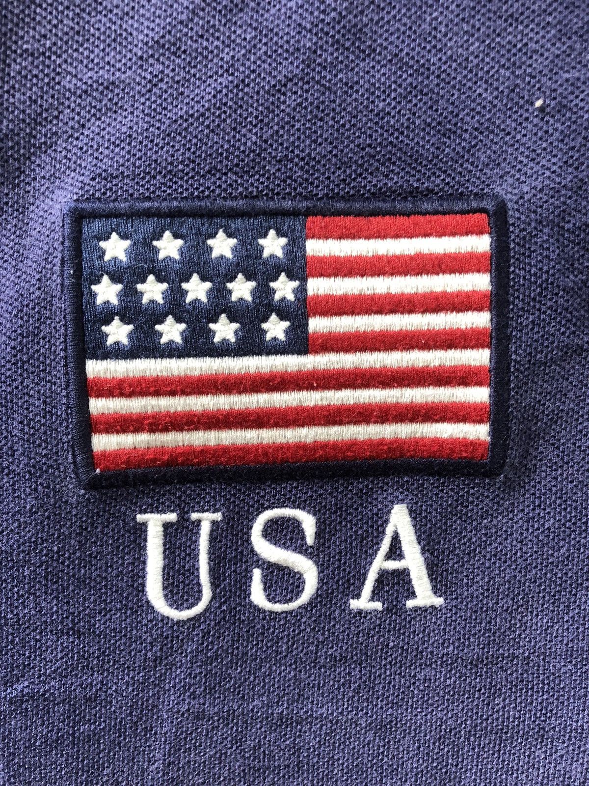 Polo Ralph Lauren 🔥Vintage🔥Polo Ralph Lauren United State ‘3’ Shirts Size US XXL / EU 58 / 5 - 16 Thumbnail