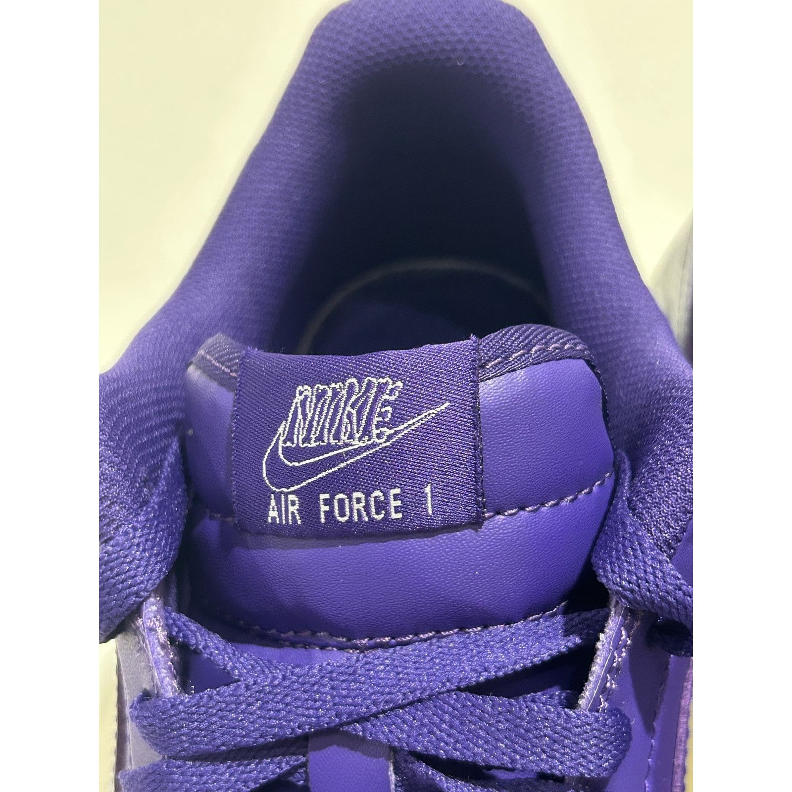 Nike NIKE AIR FORCE 1 LOW PURPLE SKELETON SIZE 11 PREOWNED Size US 11 / EU 44 - 2 Thumbnail