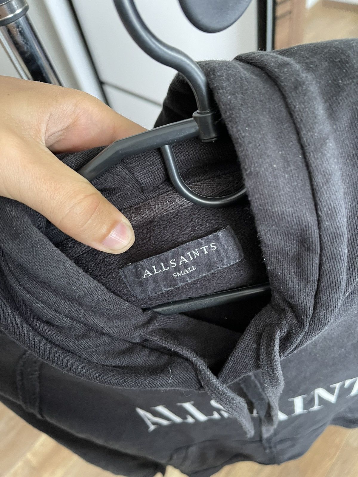 Allsaints Allsaint Hoodie Pullover Big Logo Size US S / EU 44-46 / 1 - 8 Thumbnail