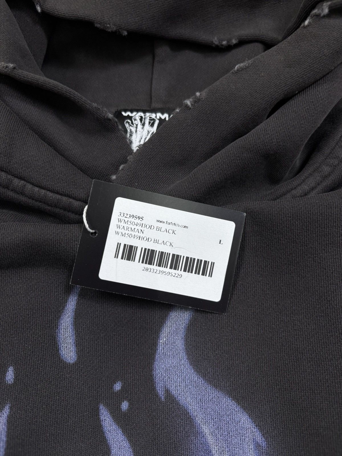 Other Warman Ghost Skull Graphic Hoodie, Black Size US L / EU 52-54 / 3 - 9 Thumbnail