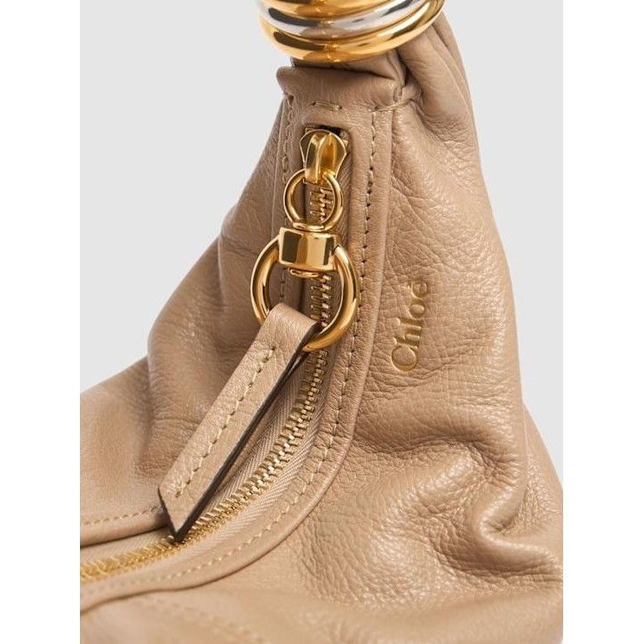 Chloe Chloe Small Bracelet Boyish Brown Grained Leather Shoulder B Size ONE SIZE - 3 Thumbnail