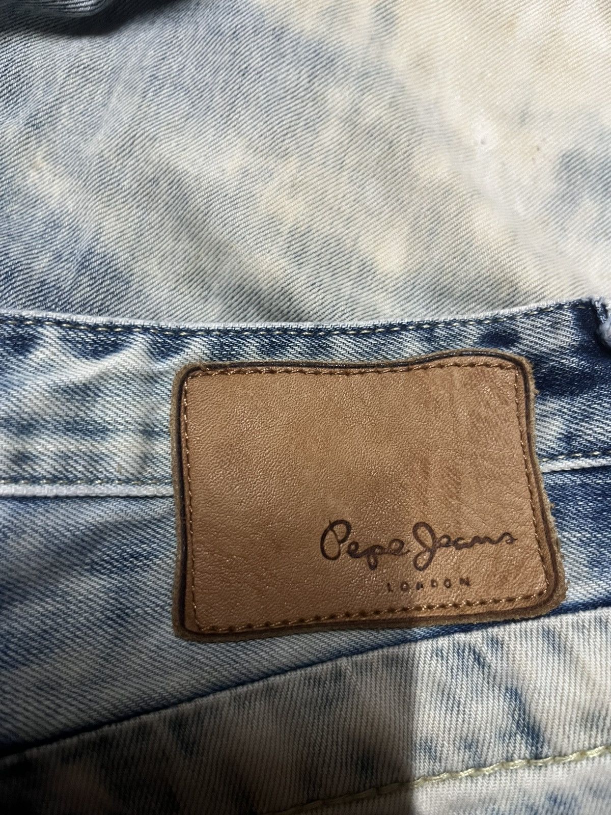 Pepe Jeans Crazy Rare Pepe jeans London ACID wash Denim pants Size US 30 / EU 46 - 3 Thumbnail