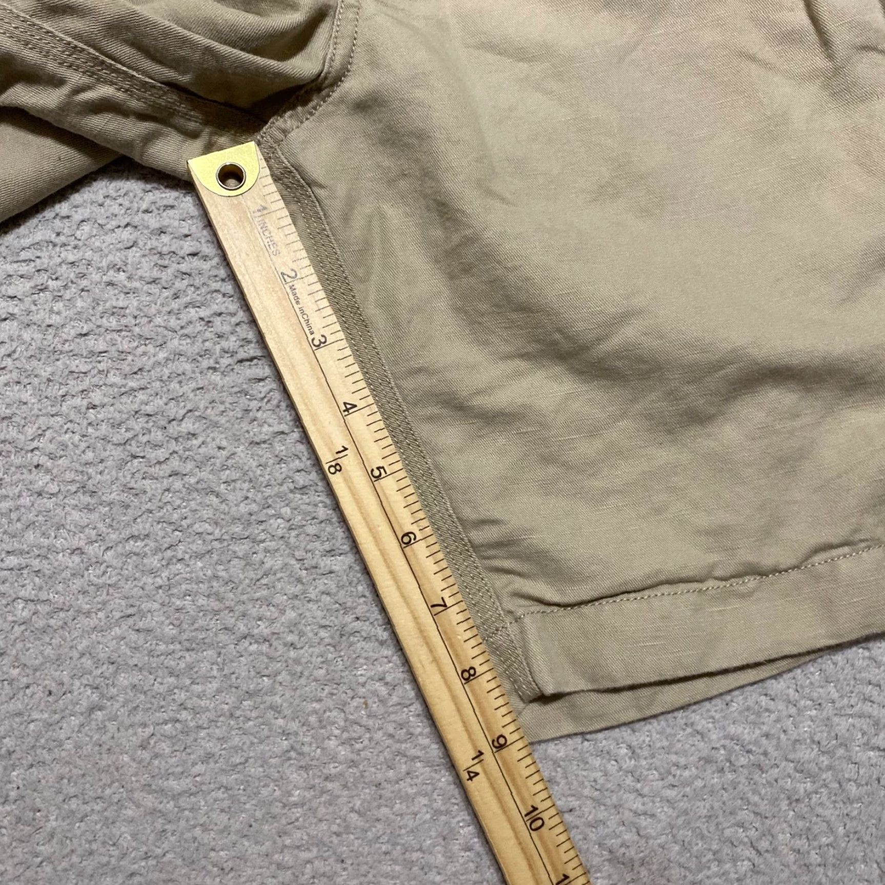 Rodd & Gunn Rodd & Gunn Mens XS Shorts Beige Linen Blend Chino Outdoor Beach Casual Pull On Size US 27 - 5 Thumbnail