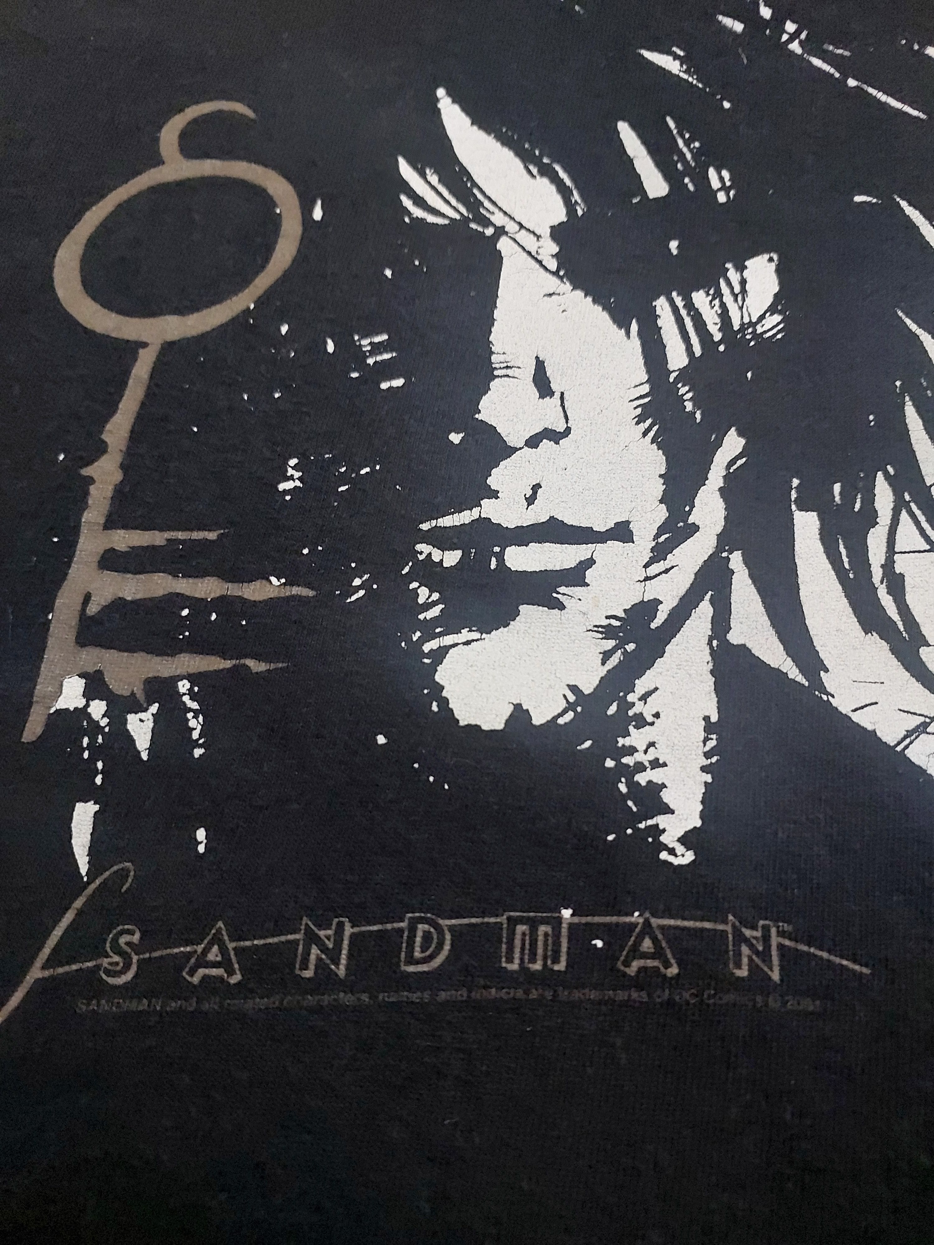 DC Comics × Vintage Vtg 2001 Sandman, DC Comics TShirt Size US L / EU 52-54 / 3 - 6 Thumbnail