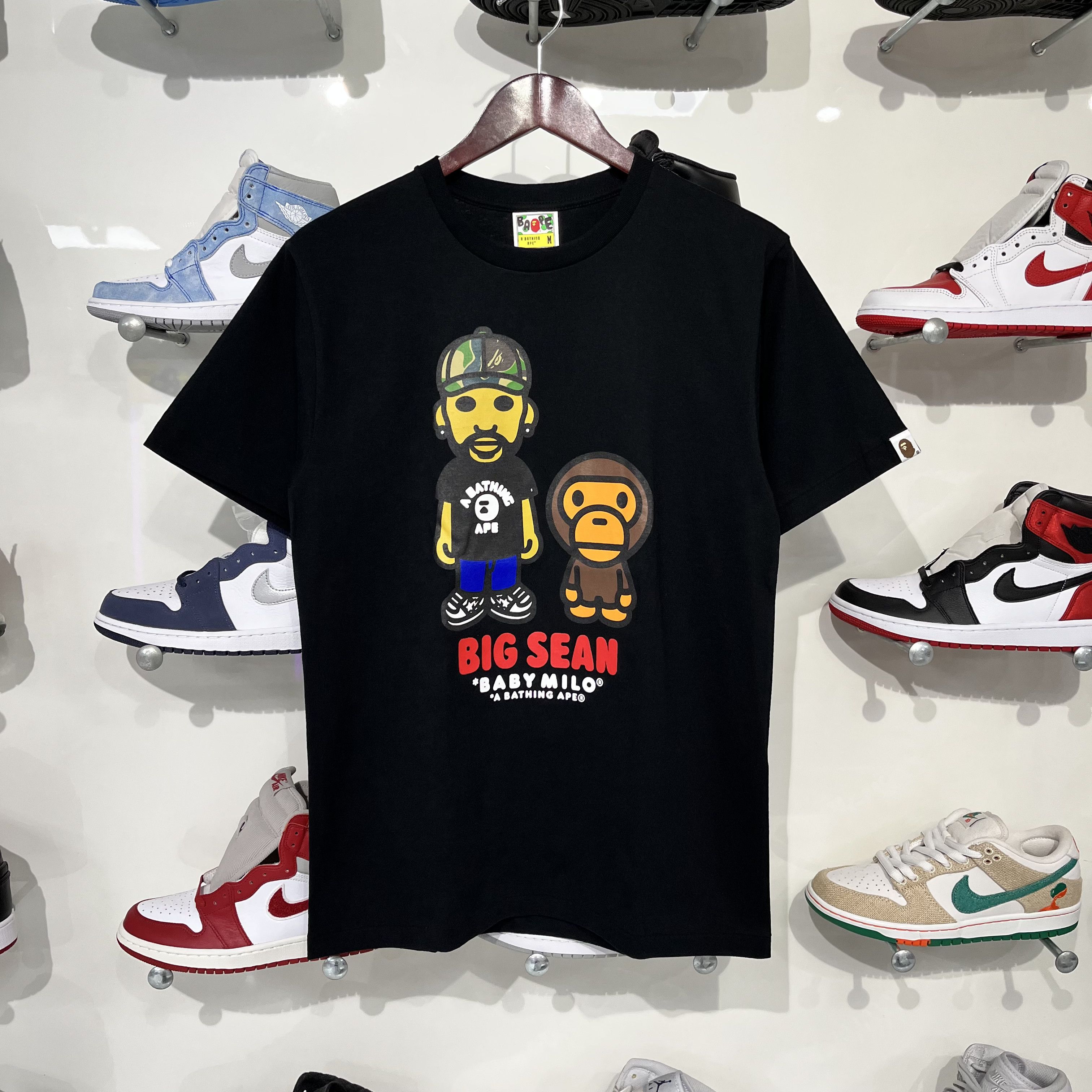 送料無料！BIG SEAN X BAPE BABY MILO TEE BAPE x Big Sean Baby Milo Tee White メンズ - FW19 - JP