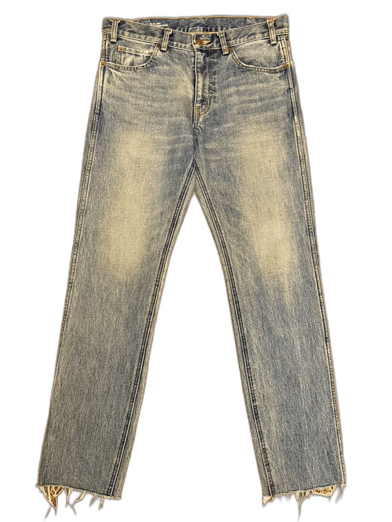 Celine celine 19ss light blue denim jeans Size US 31 - 1 Thumbnail
