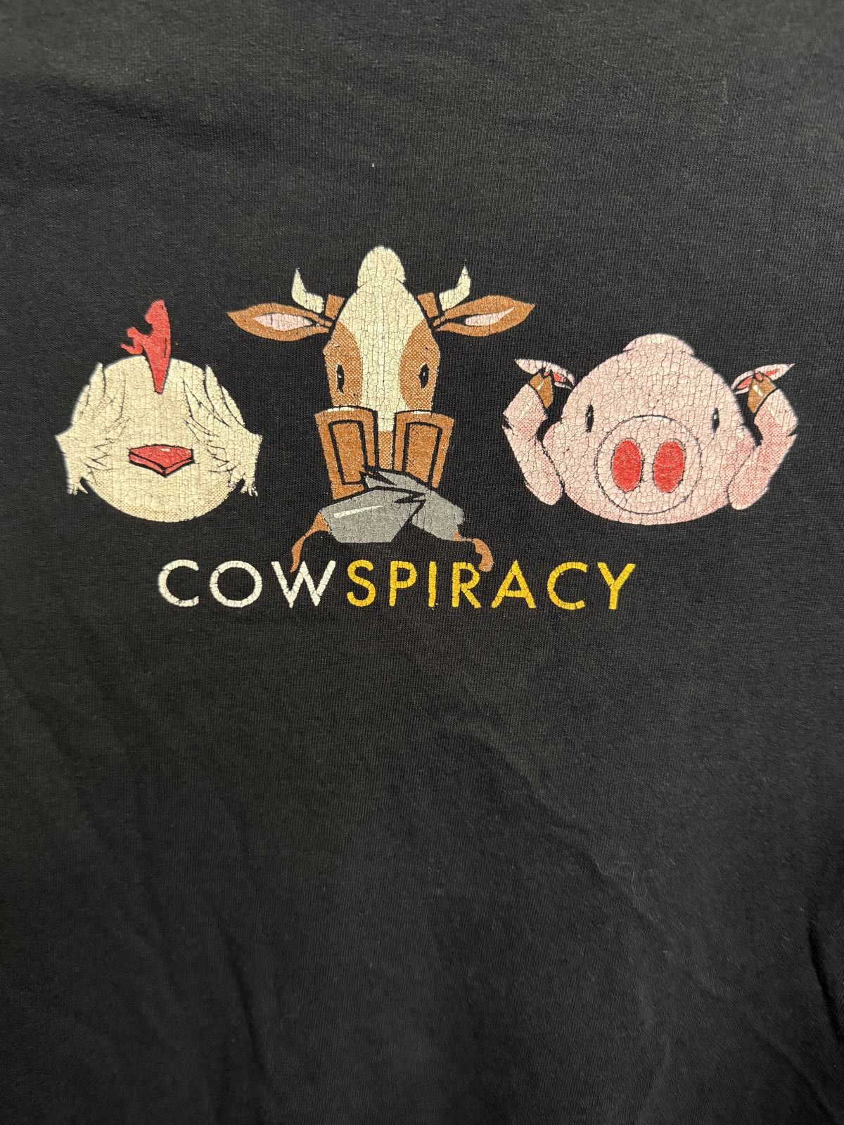 Designer Cowspiracy T-shirt See No Evil, Speak No Evil, Hear No Evil Size US XL / EU 56 / 4 - 2 Thumbnail