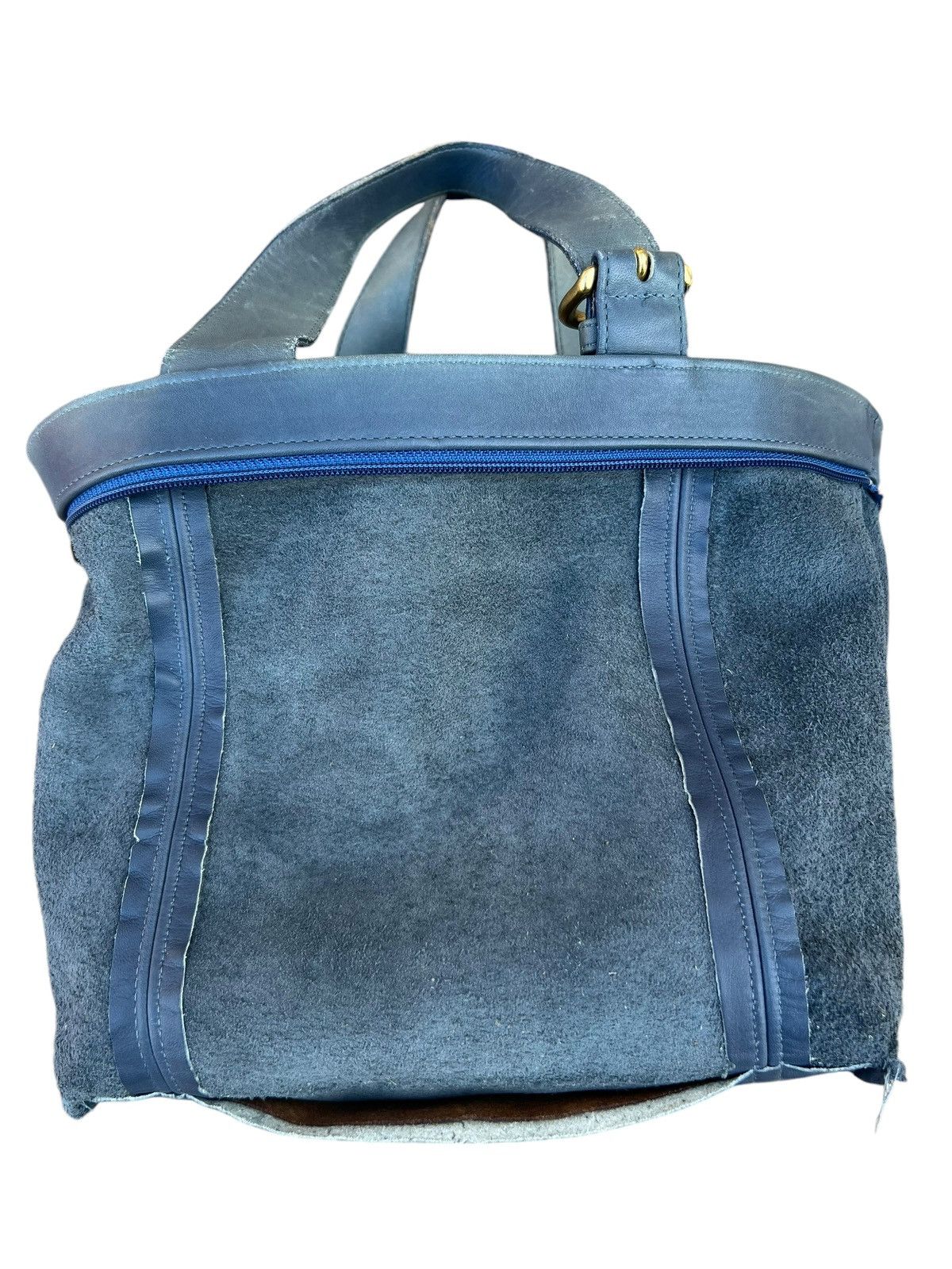Coach Vintage 90s COACH Distressed Patina Leather Mini Tote Bag Size ONE SIZE - 23 Thumbnail