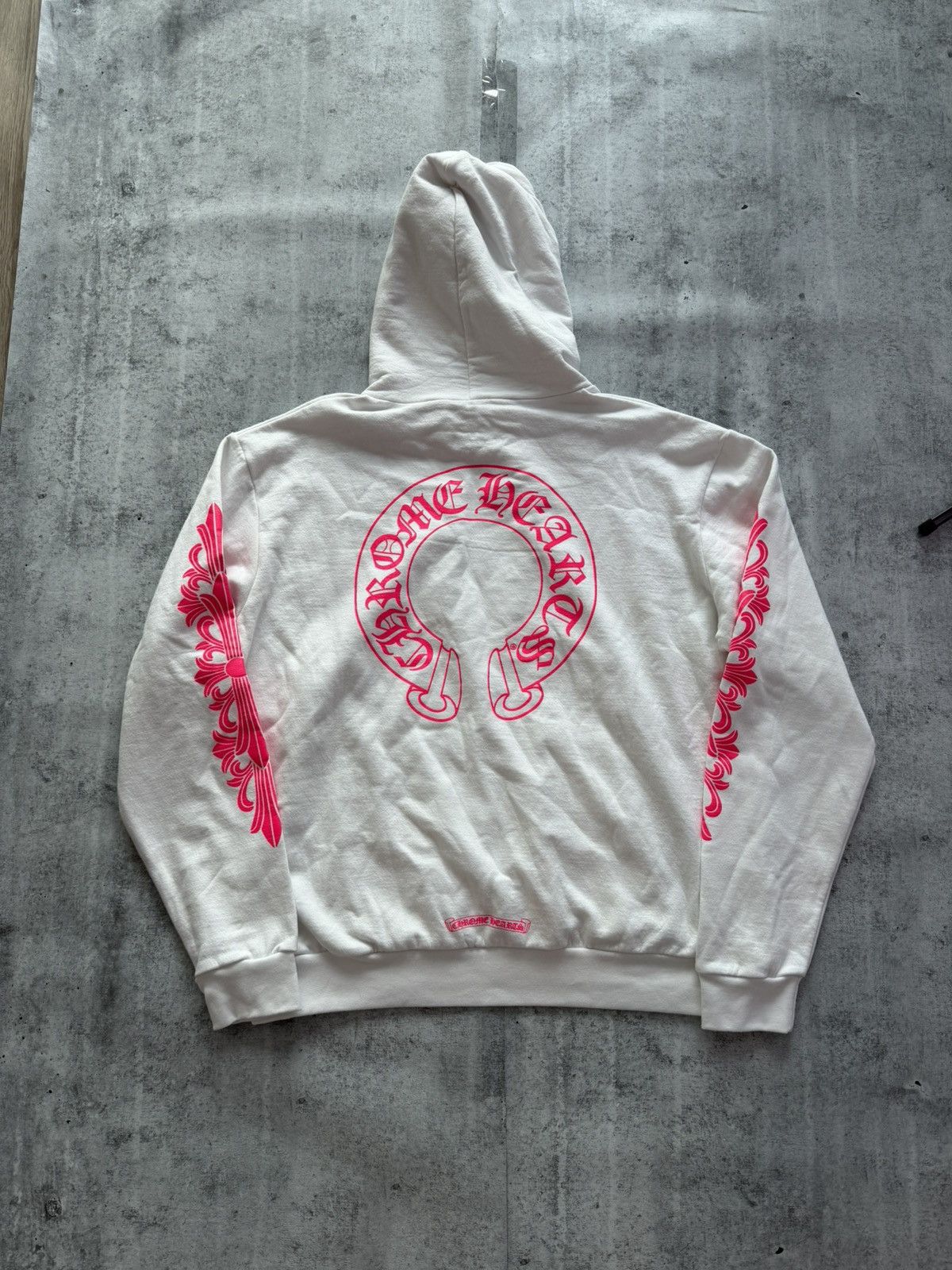 Chrome Hearts Chrome Heart Pink Floral Hoodie Size US XL / EU 56 / 4 - 2 Thumbnail
