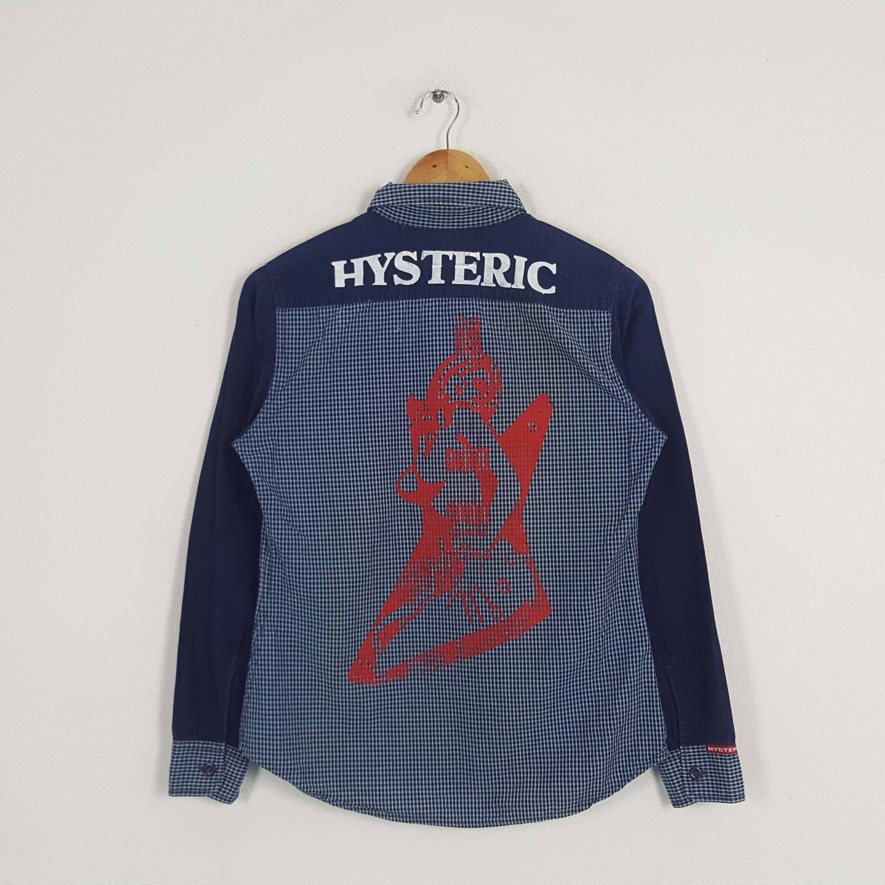 Hysteric Glamour × Japanese Brand × Vintage Vintage Hysteric Glamour Japanese Brand Shirt Button Up Size US S / EU 44-46 / 1 - 1 Thumbnail