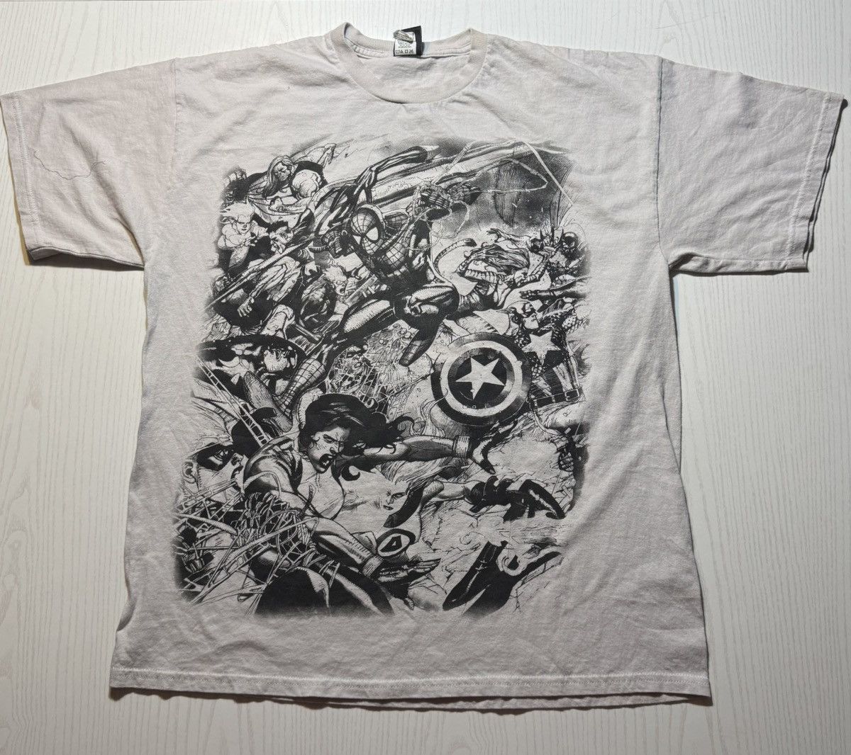 Marvel Comics Marvel Mad Engine Graphic T-Shirt SZ XL Size US XL / EU 56 / 4 - 1 Thumbnail