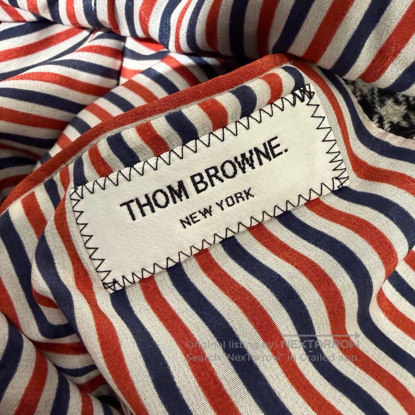 Thom Browne Thom Browne Houndstooth Wool Blazer. Size US XS / EU 42 / 0 - 6 Thumbnail