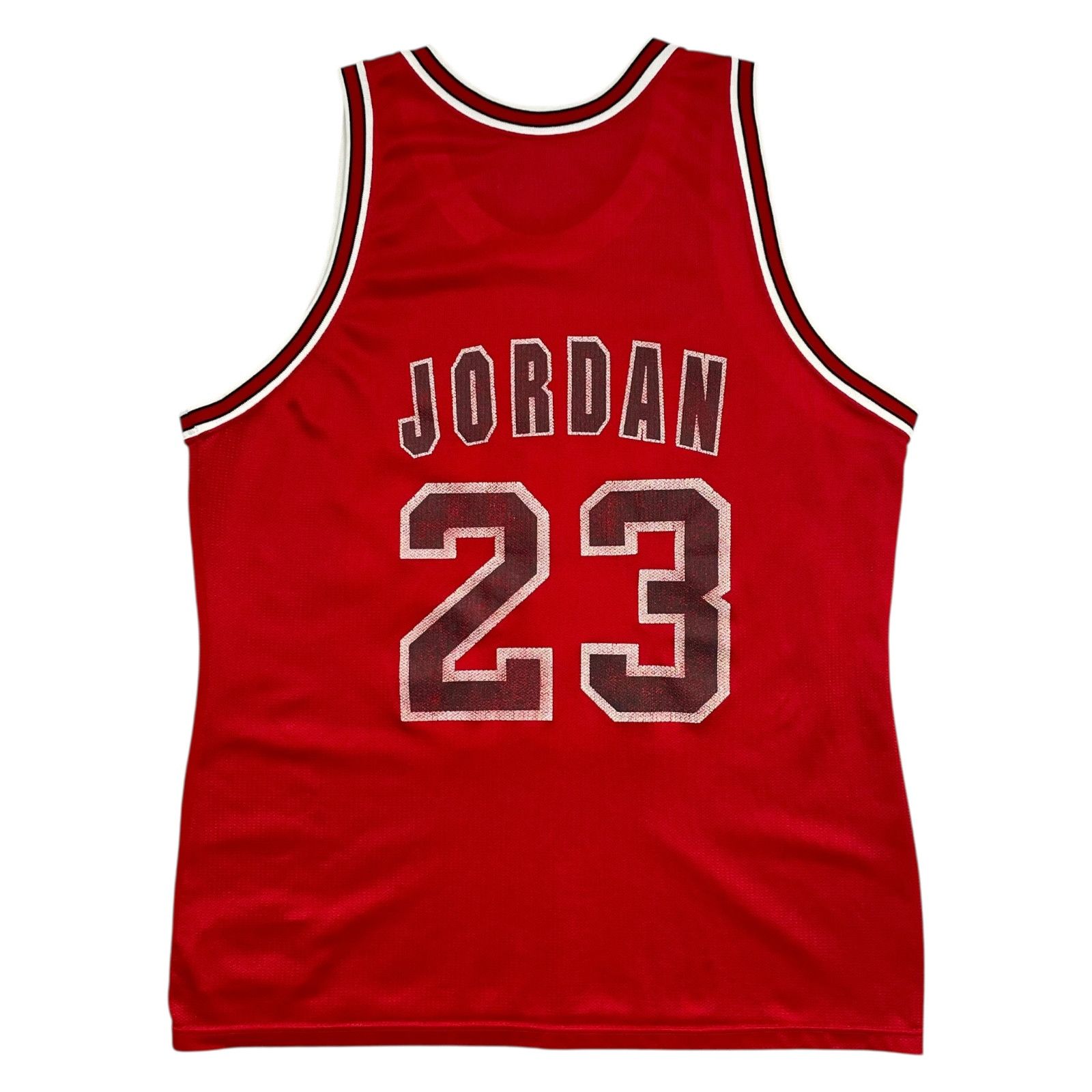 NBA VTG 90s CHICAGO BULLS MICHAEL JORDAN #23 CHAMPION JERSEY 48 Size US XL / EU 56 / 4 - 1 Thumbnail