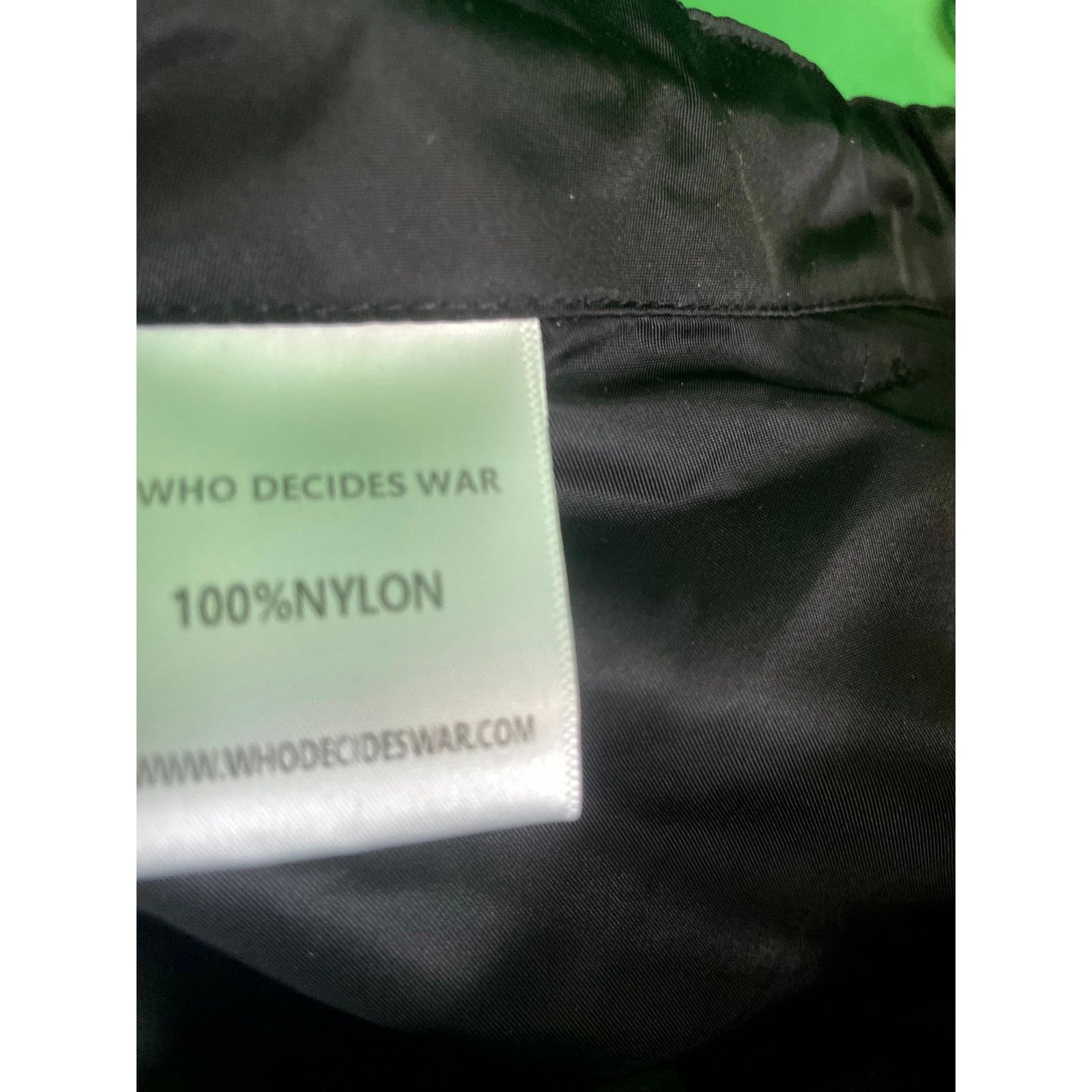 Who Decides War WDW Cargo Black Pants Size US 32 / EU 48 - 5 Thumbnail