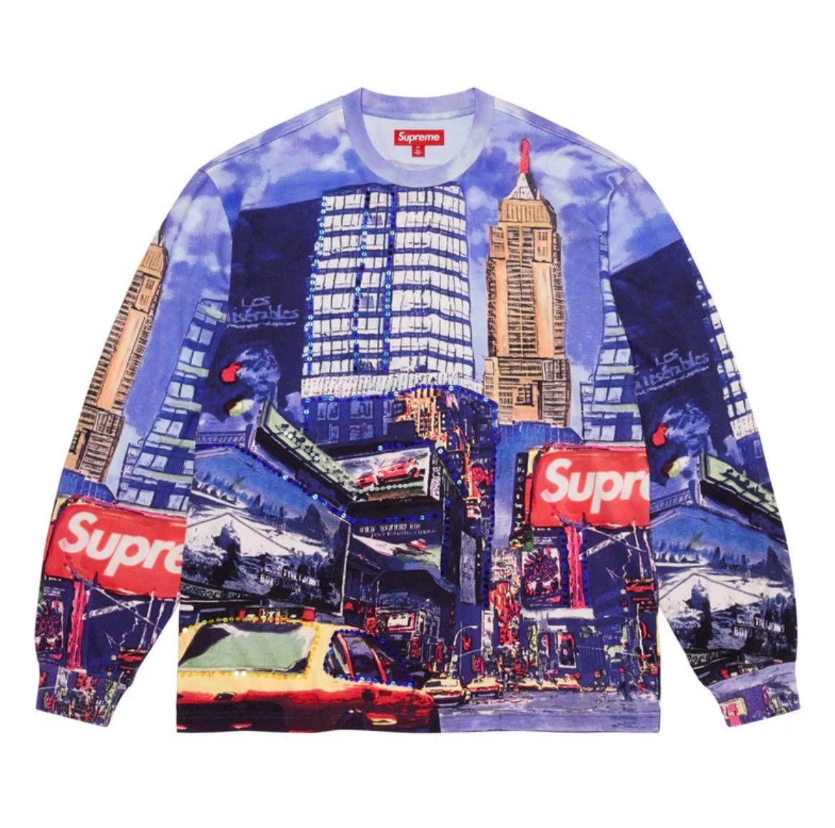 Supreme Sacred Heart Waffle L S Top (SS22) - $98