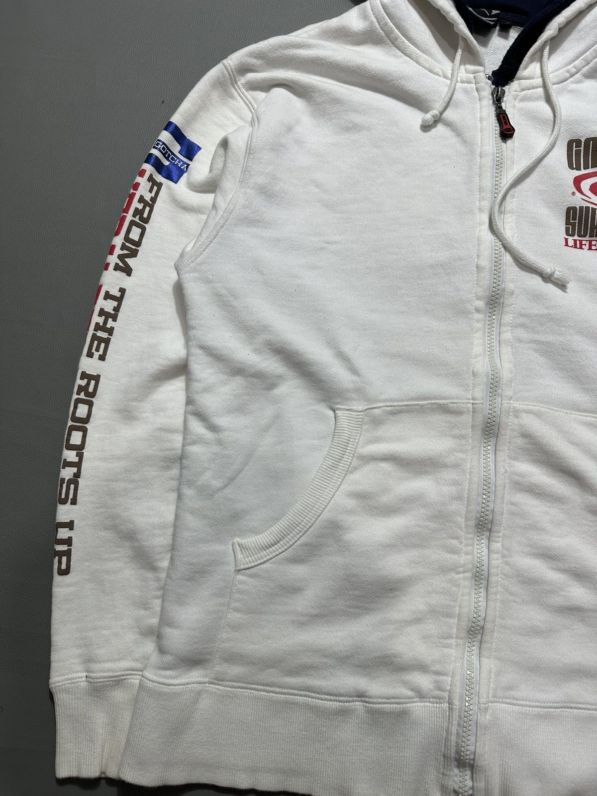Beauty Beast GOTCHA DOUBLE LAYER THERMAL ZIP DOUBLE HOODIE SURFSTYLE POEM Size US M / EU 48-50 / 2 - 6 Thumbnail