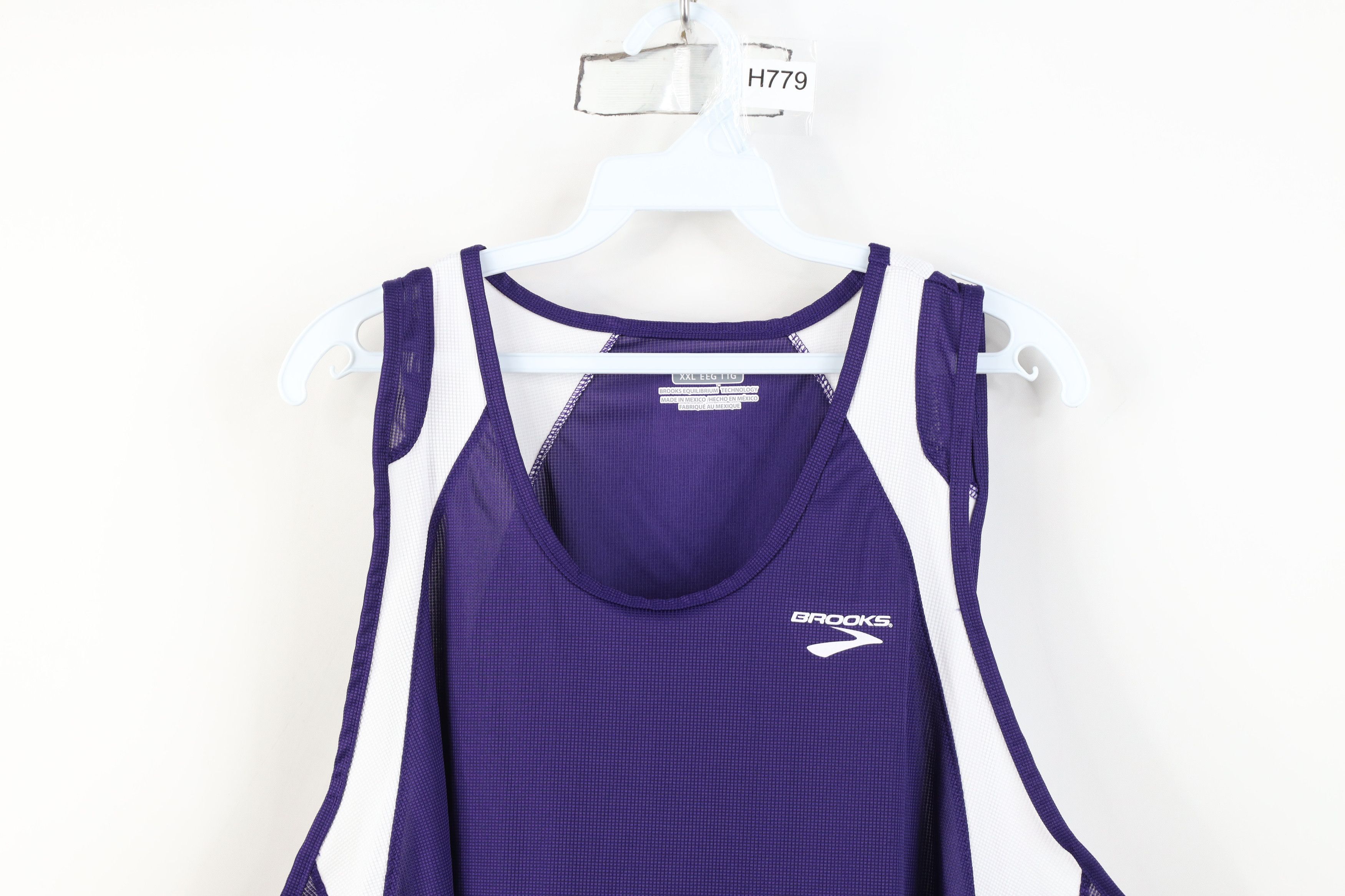 Brooks Vintage Y2K Brooks Running Jogging Singlet Jersey T-Shirt Size US XXL / EU 58 / 5 - 2 Thumbnail