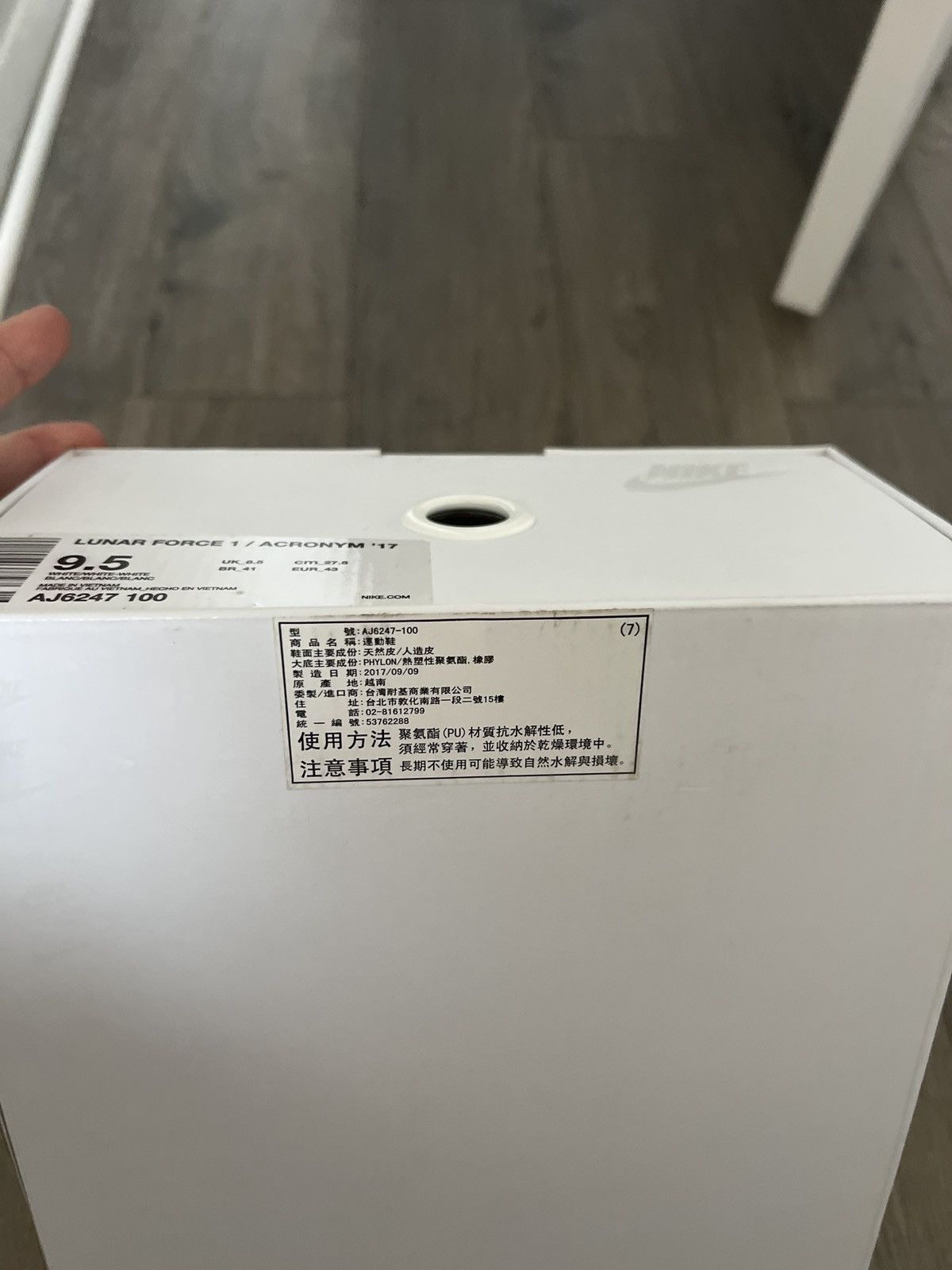 Acronym × Nike Airforce 1 acronym lunar force Size US 9.5 / EU 42-43 - 12 Thumbnail
