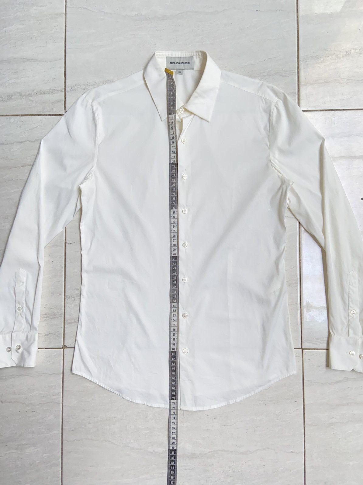 Solid Homme × Wooyoungmi SOLID HOMME White Shirt Size US XS / EU 42 / 0 - 2 Thumbnail