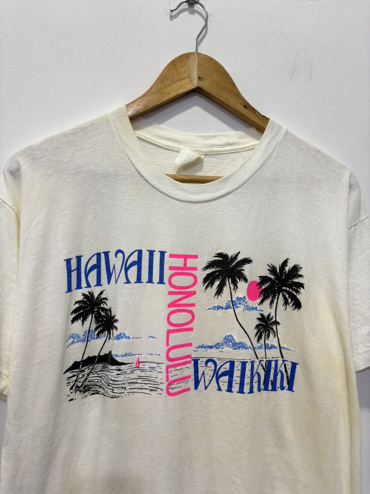 Vintage Vintage Hawaii Honolulu Tshirt Size US M / EU 48-50 / 2 - 2 Thumbnail