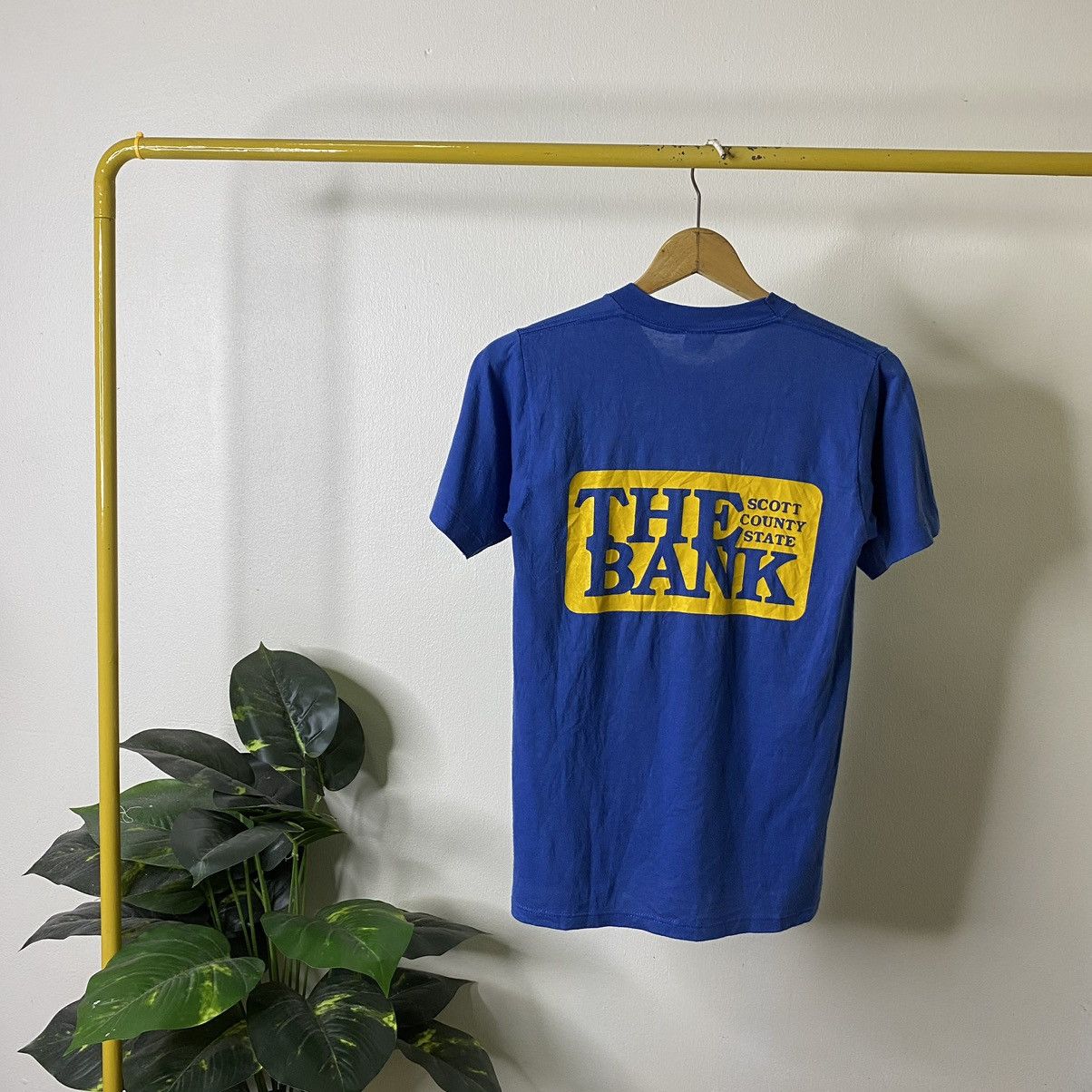 Vintage Vintage 1987 Scottsburg Police Camp With A Cop Tee Size US S / EU 44-46 / 1 - 5 Thumbnail