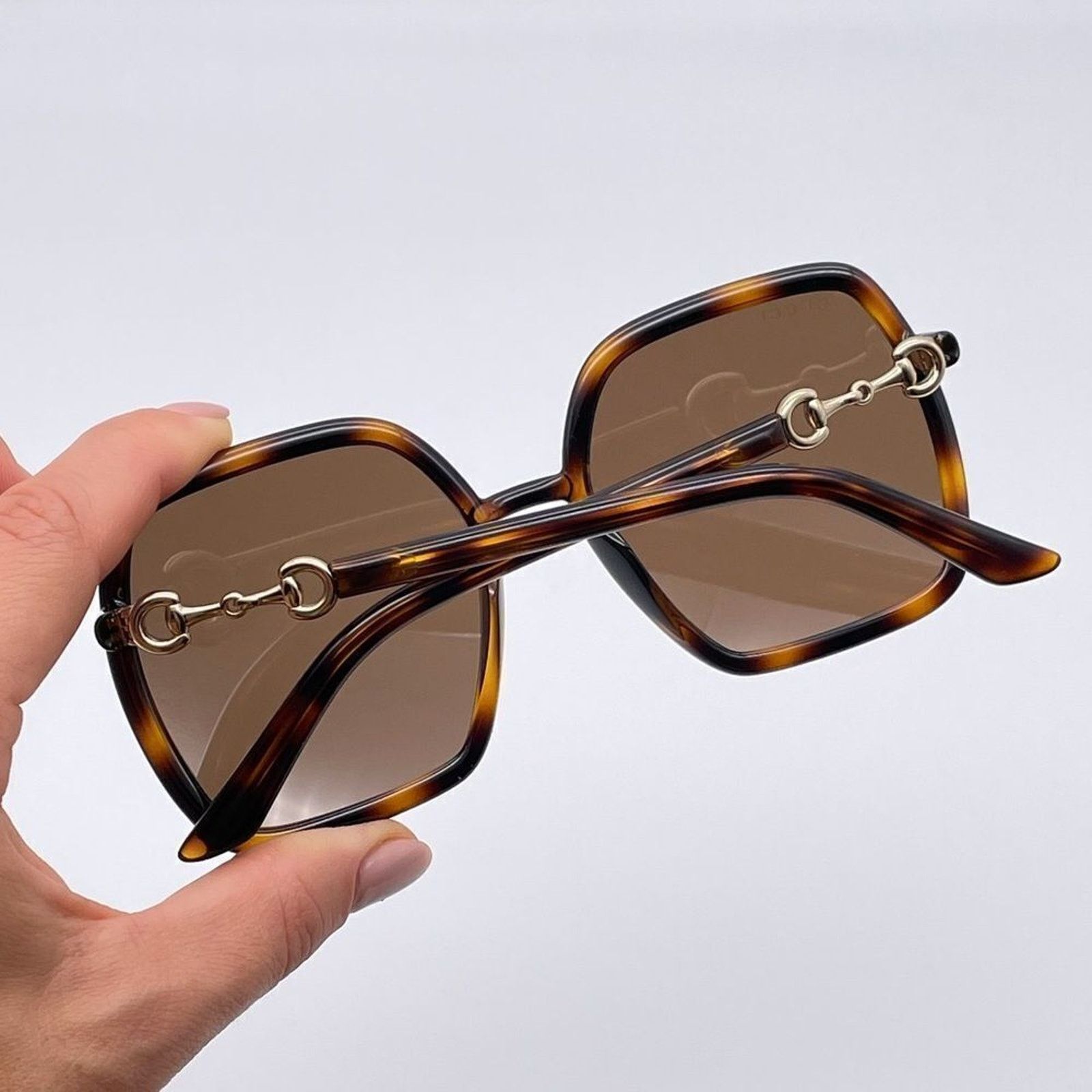 Gucci BRAND NEW GUCCI GG0890S 002 Havana Women Sunglasses Size ONE SIZE - 10 Thumbnail