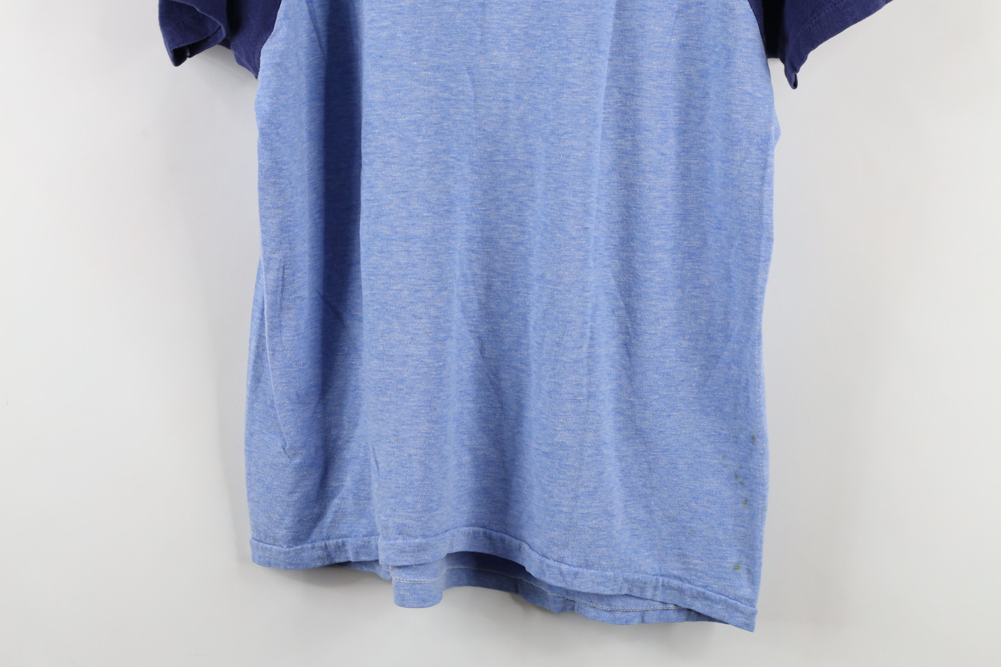 Vintage Vintage 70s 80s Streetwear Beach Raglan T-Shirt USA Size US L / EU 52-54 / 3 - 15 Thumbnail