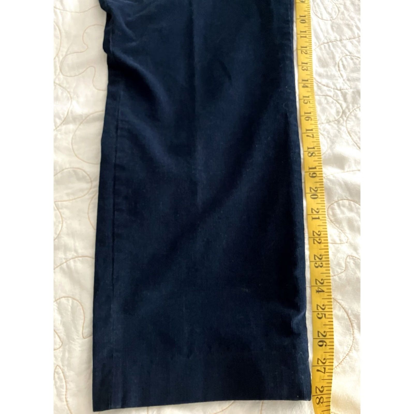 Ralph Lauren Ralph Lauren Blue Corduroy Pants Men 38x30 Corduroy Flat Front Straight Leg Regular Fit Chino Classic Preppy Mens Size US 38 / EU 54 - 6 Thumbnail