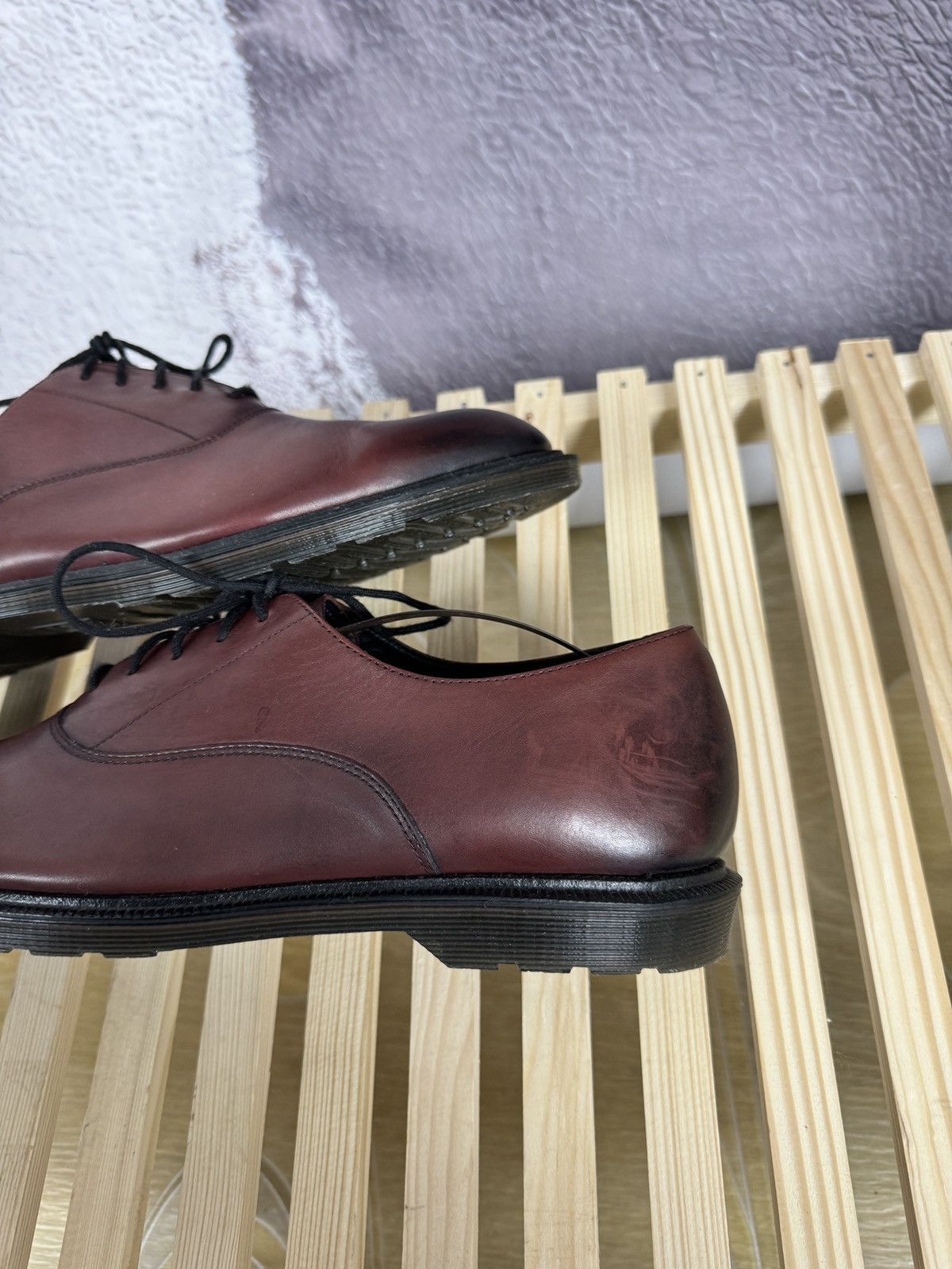 Dr. Martens Dr.Martnes AW501 leather Oxford classic leather shoes Size US 11 / EU 44 - 8 Thumbnail
