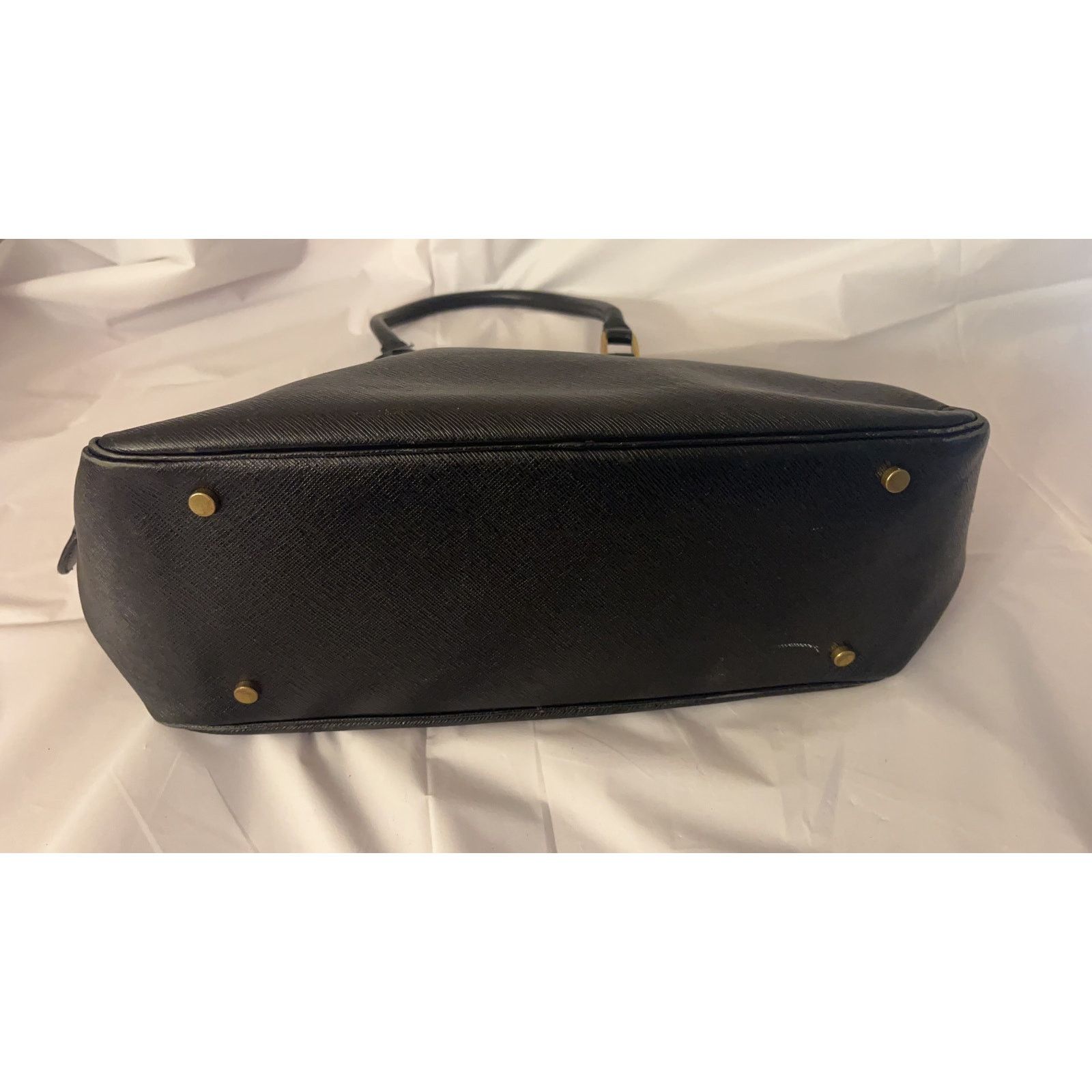 Coach Vintage Coach Black Full-Grain Cowhide Top Handle Bag Size ONE SIZE - 5 Thumbnail