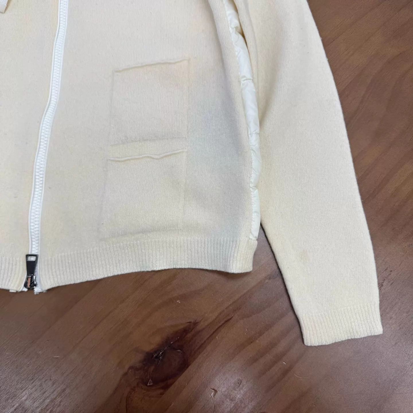 Moncler Moncler Double Pocket Knit-Cashmere Jacket M Size M / US 6-8 / IT 42-44 - 8 Thumbnail