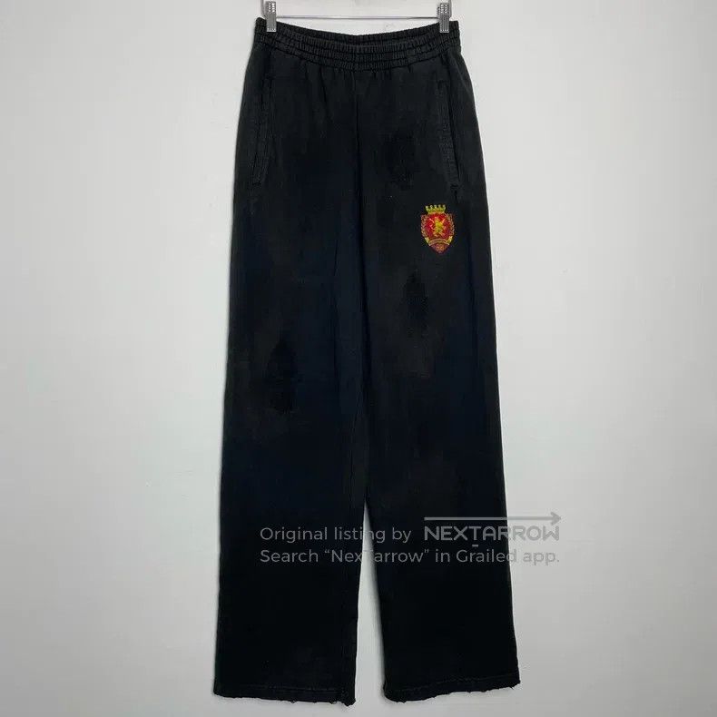 Balenciaga Balenciaga size XS Embroidered logo washed vintage black d Size US 27 - 1 Thumbnail