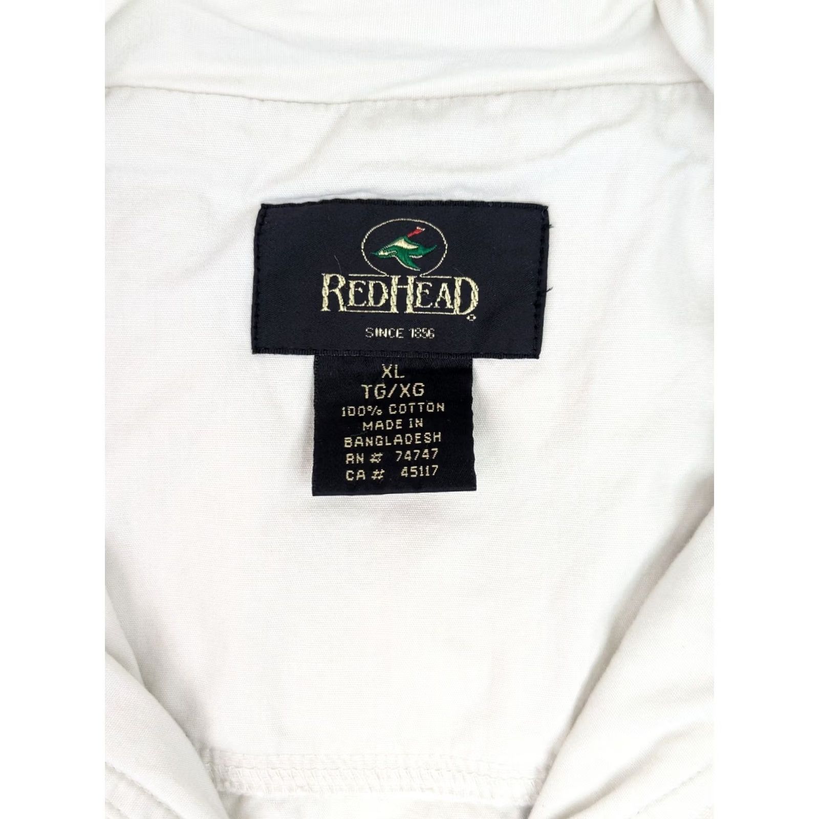 Vintage RedHead Quilted Shoulders Vest Men XL Denim Cotton Multi-Pocket Outdoor Hiking Hunting Warm Casual Autumn Winter Beige XL Mens Size US XL / EU 56 / 4 - 2 Thumbnail