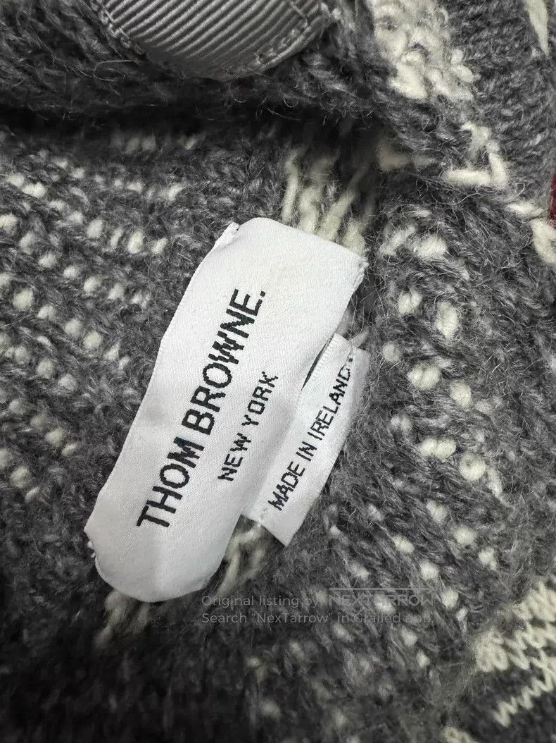 Other Thom Browne Snowflake High Neck Sweater Size US S / EU 44-46 / 1 - 4 Thumbnail