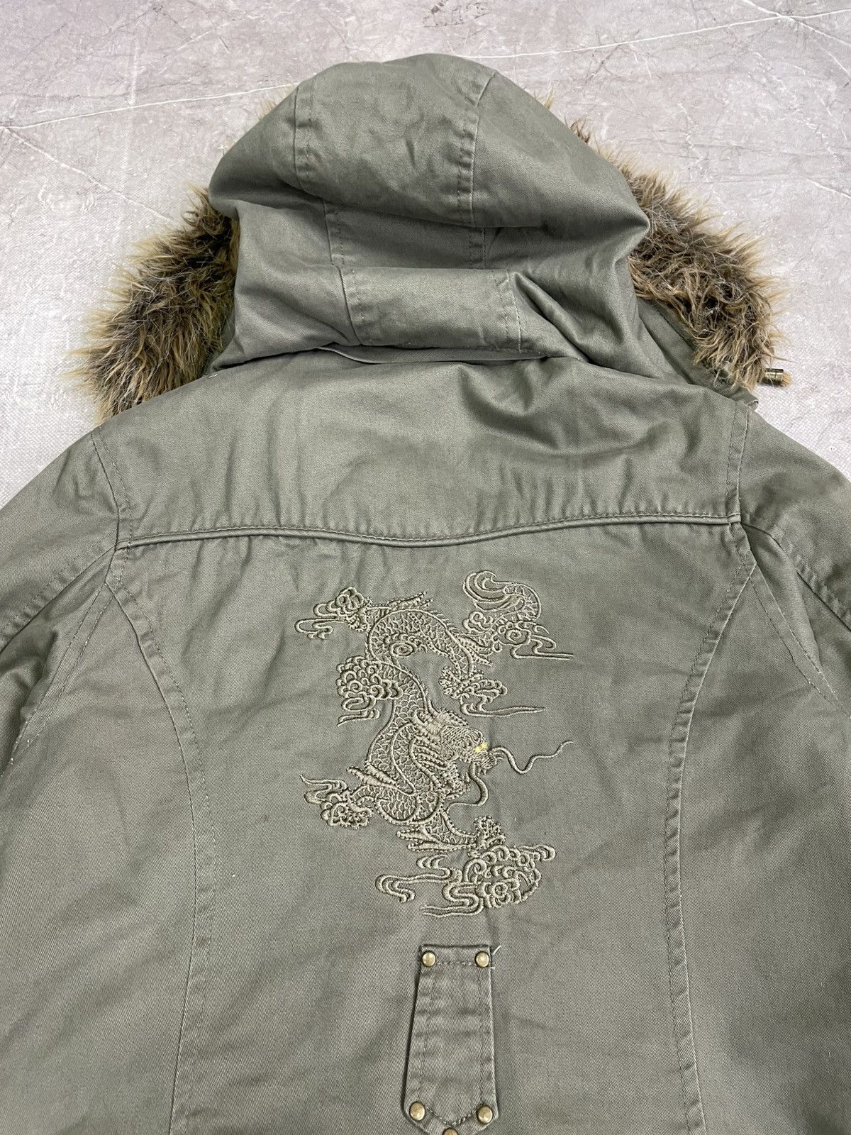 Hysteric Glamour Navy Hysteric glamour jacket fur hood hype streetwear style Size US S / EU 44-46 / 1 - 12 Thumbnail