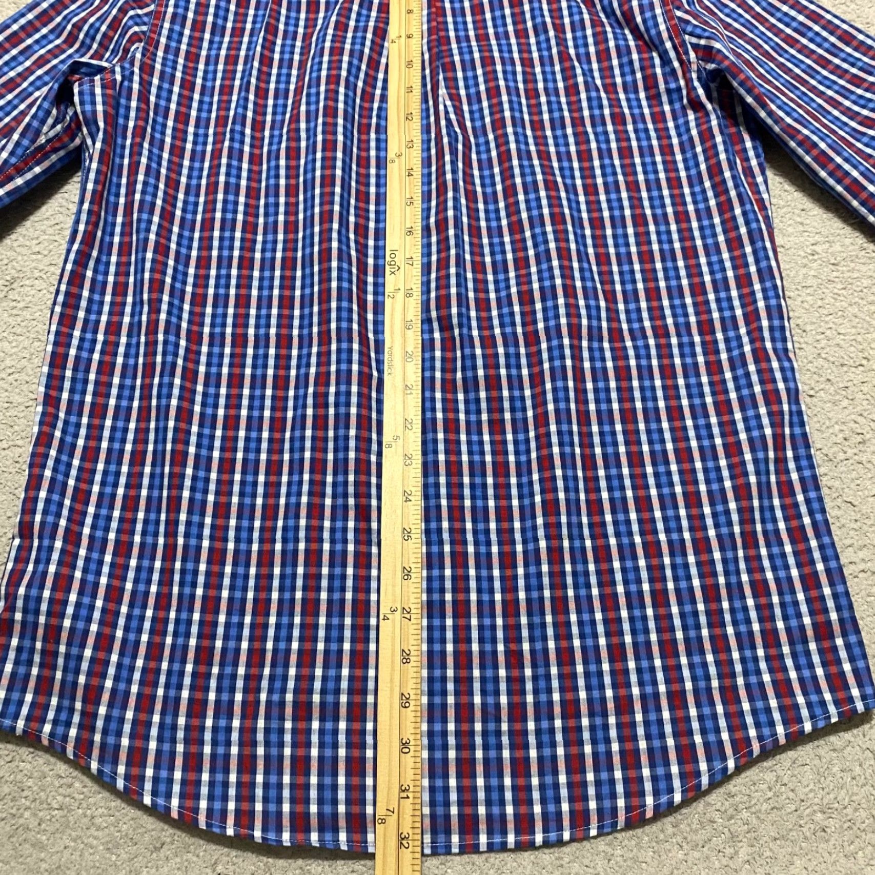 Chaps Ralph Lauren Chaps Mens Small Shirt Multicolor Plaid Long Sleeve Button-Down Shirt For Casual Size US S / EU 44-46 / 1 - 7 Thumbnail