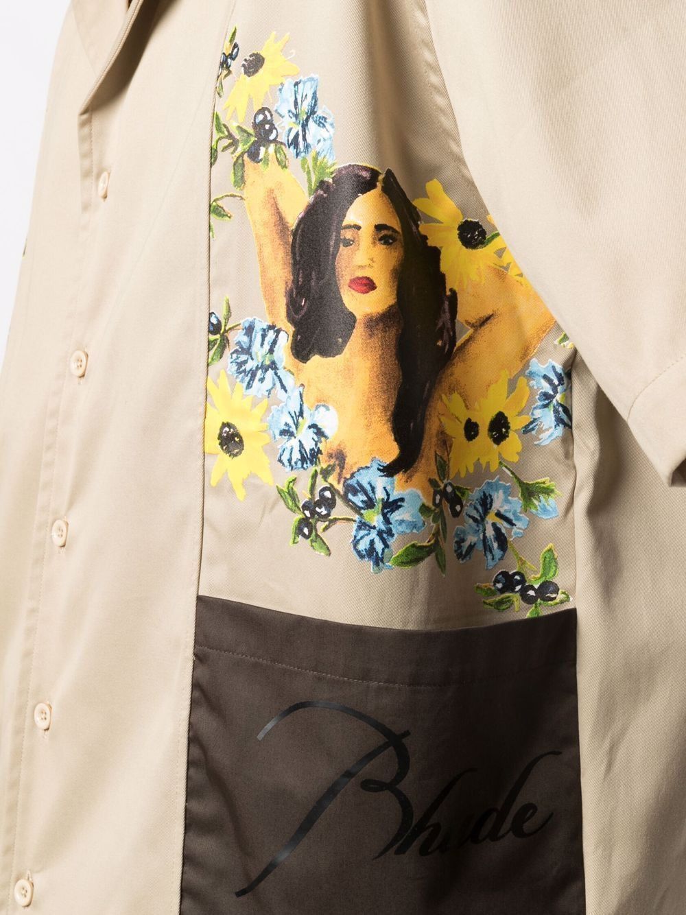 Rhude RHUDE Painted Hawaiian Shirt Size US XXL / EU 58 / 5 - 3 Thumbnail