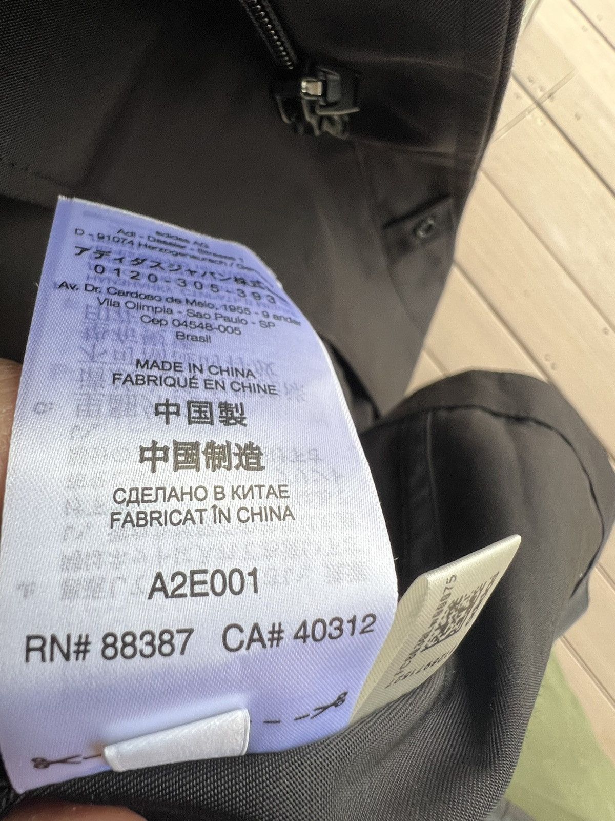 Adidas × Y-3 Y-3 2022 chi 1 Hooded coat black Size US S / EU 44-46 / 1 - 7 Thumbnail