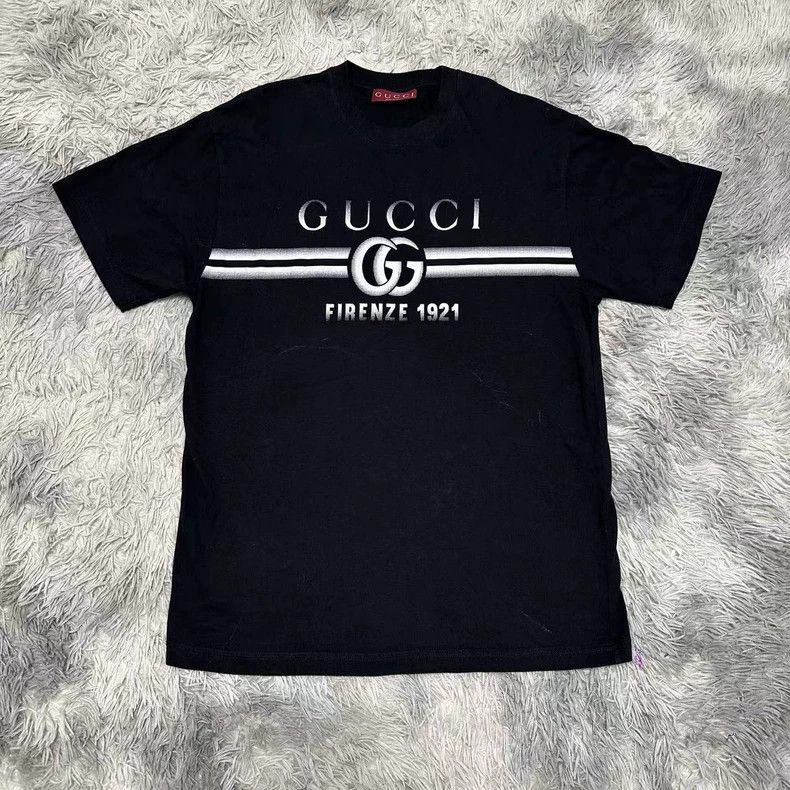 Gucci Logo Short Sleeve T-Shirt-dmc