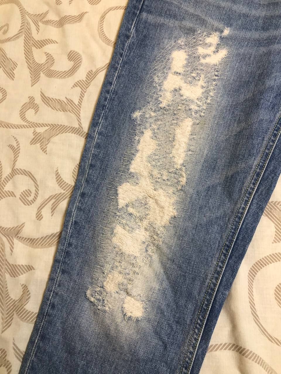 G-Star G-Star RAW 3301 Distressed Wash Heavy Fade & Paint Archive Size US 32 / EU 48 - 7 Thumbnail