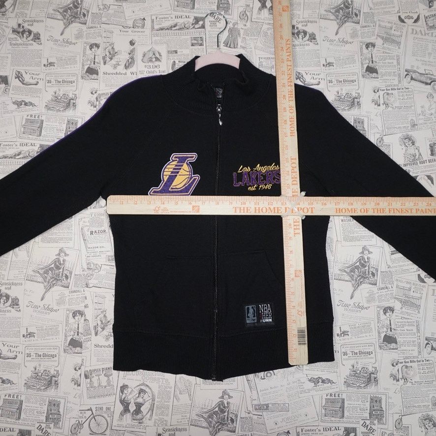 NBA Medium - Vintage Y2K Los Angeles Lakers zip up track jacket Size US M / EU 48-50 / 2 - 4 Thumbnail